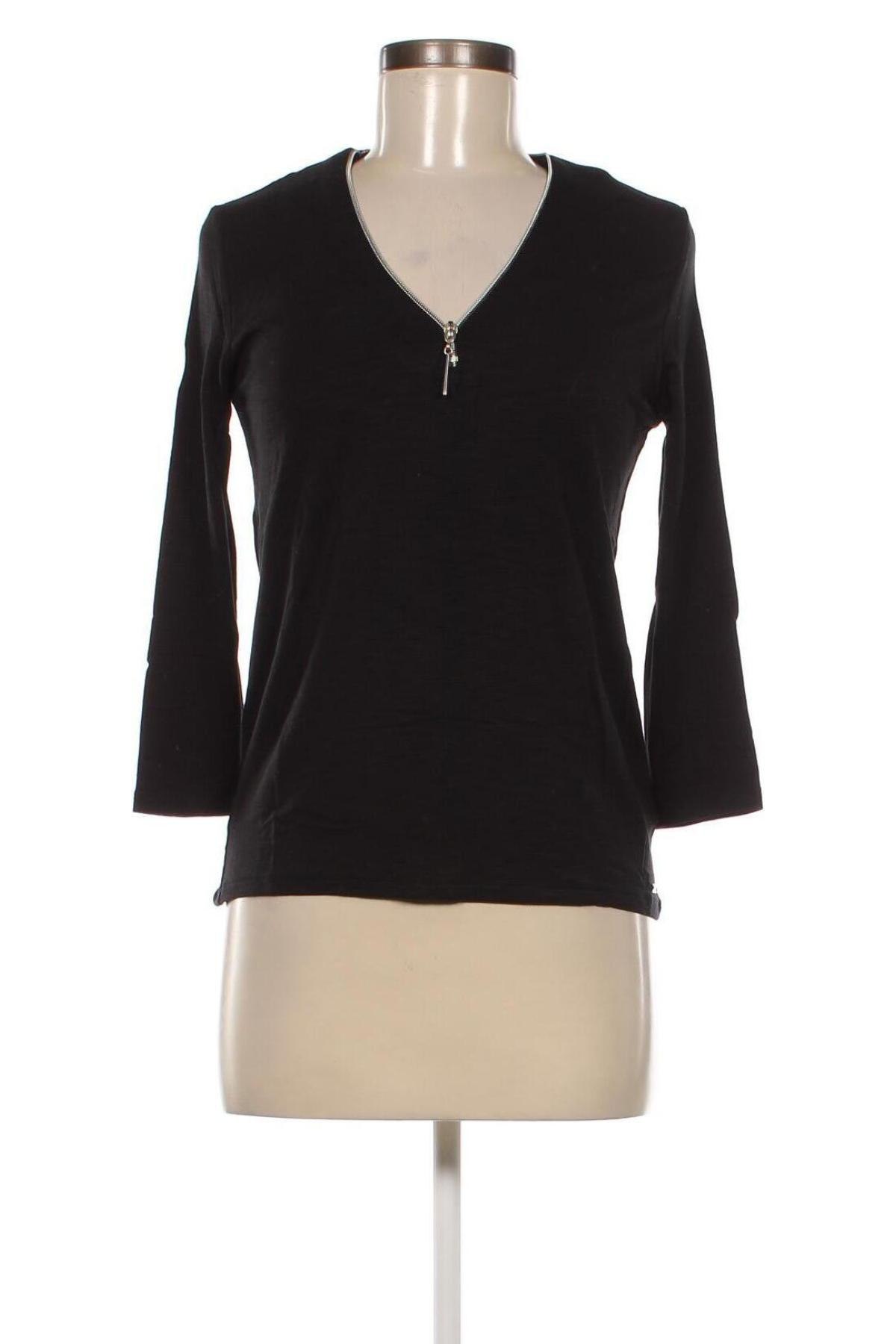 Γυναικεία μπλούζα Mohito, Μέγεθος S, Χρώμα Μαύρο, Τιμή 4,52 €