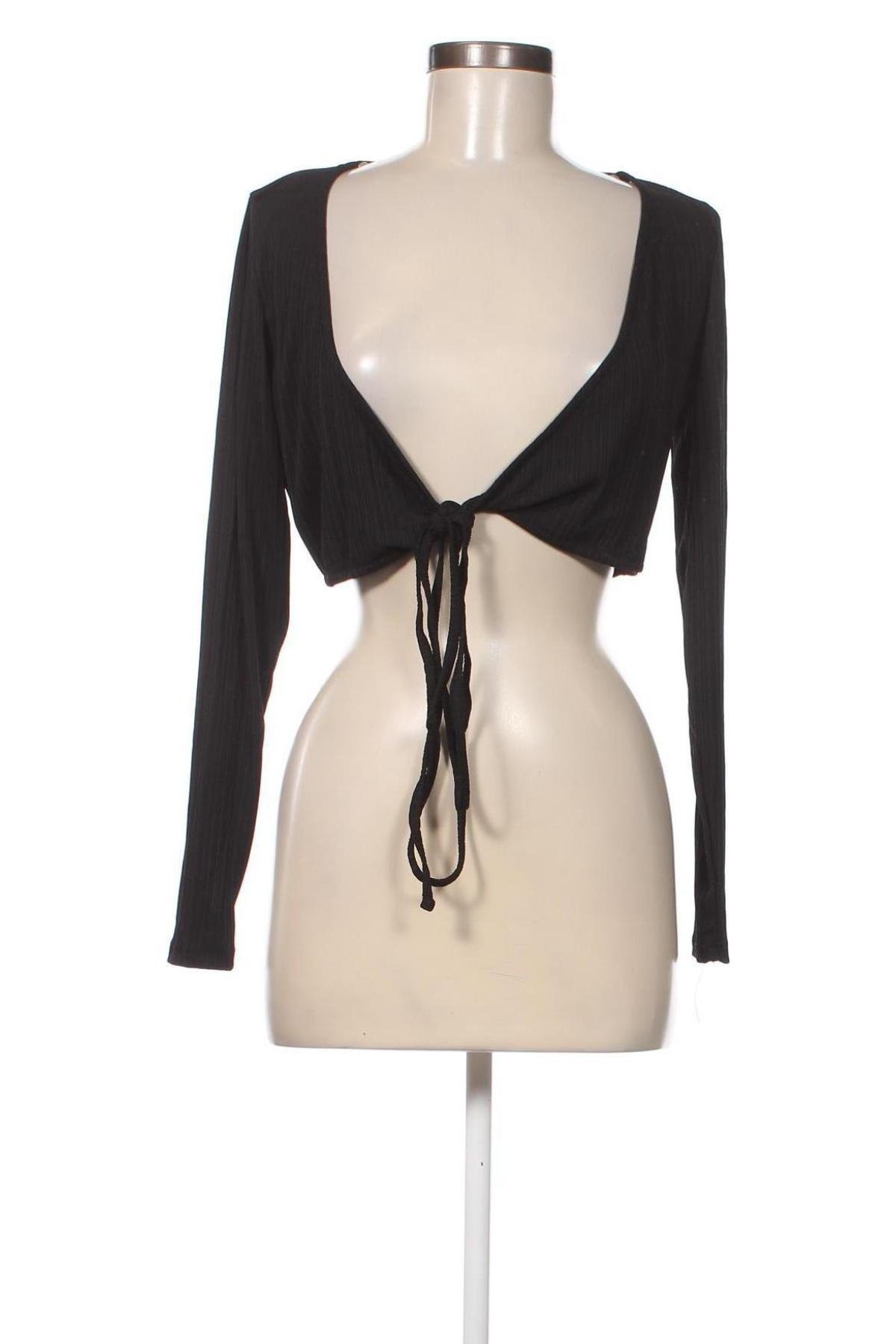Дамска блуза Monki, Размер M, Цвят Черен, Цена 5,80 лв.