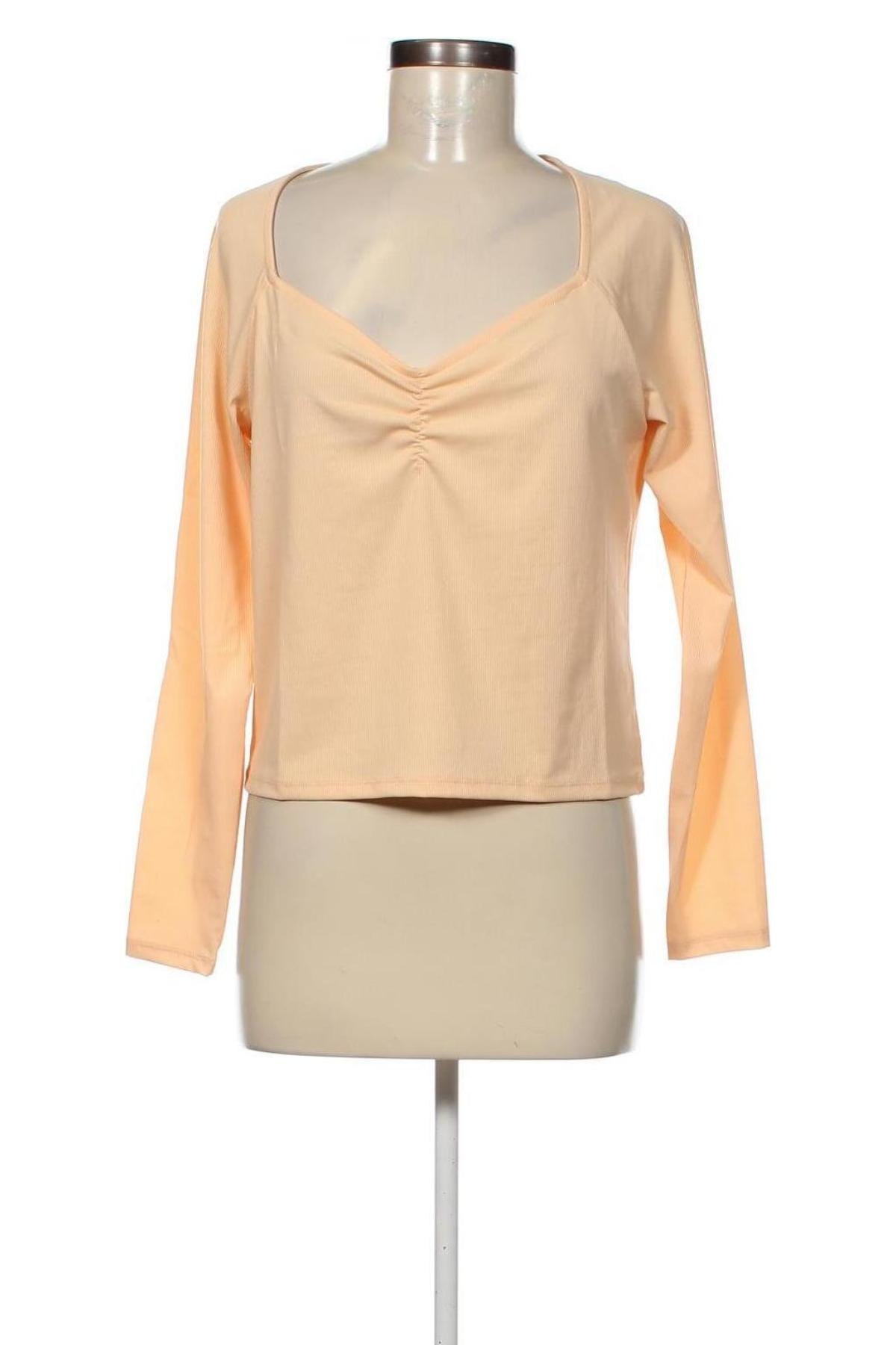 Damen Shirt Monki, Größe L, Farbe Beige, Preis 3,99 €