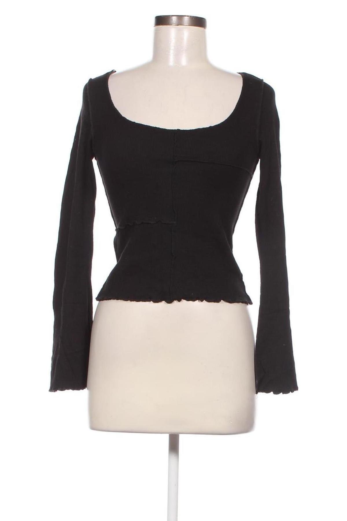 Γυναικεία μπλούζα Monki, Μέγεθος S, Χρώμα Μαύρο, Τιμή 8,04 €