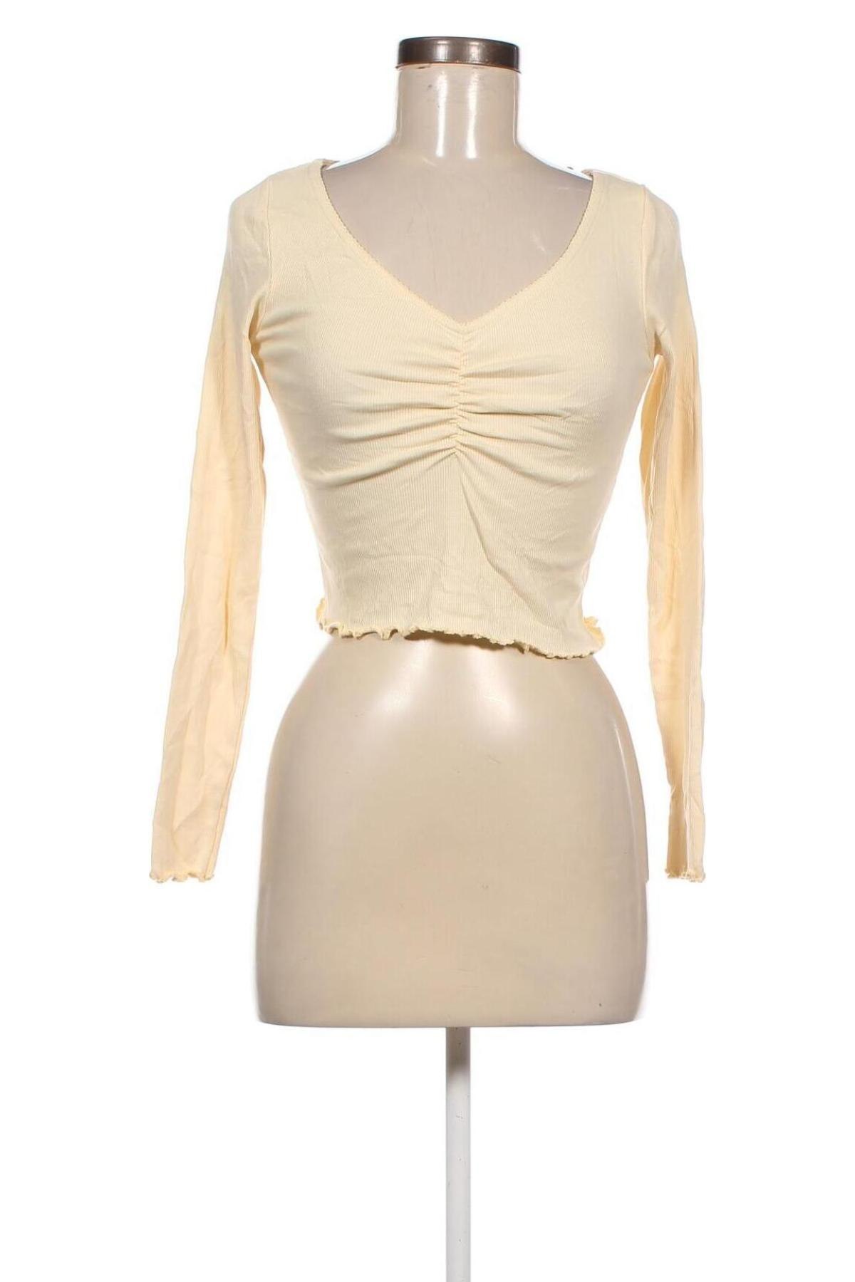Дамска блуза Monki, Размер S, Цвят Екрю, Цена 5,72 лв.
