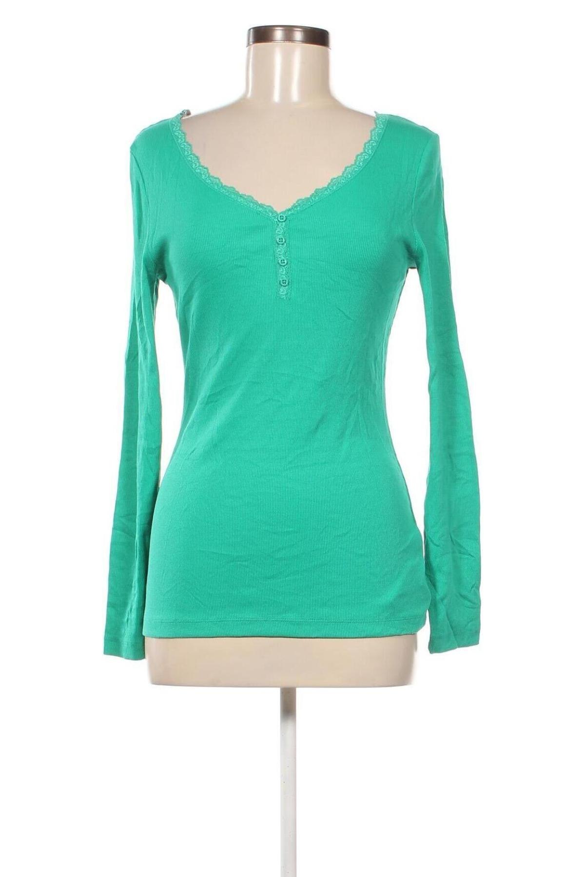 Γυναικεία μπλούζα Montego, Μέγεθος L, Χρώμα Πράσινο, Τιμή 11,75 €