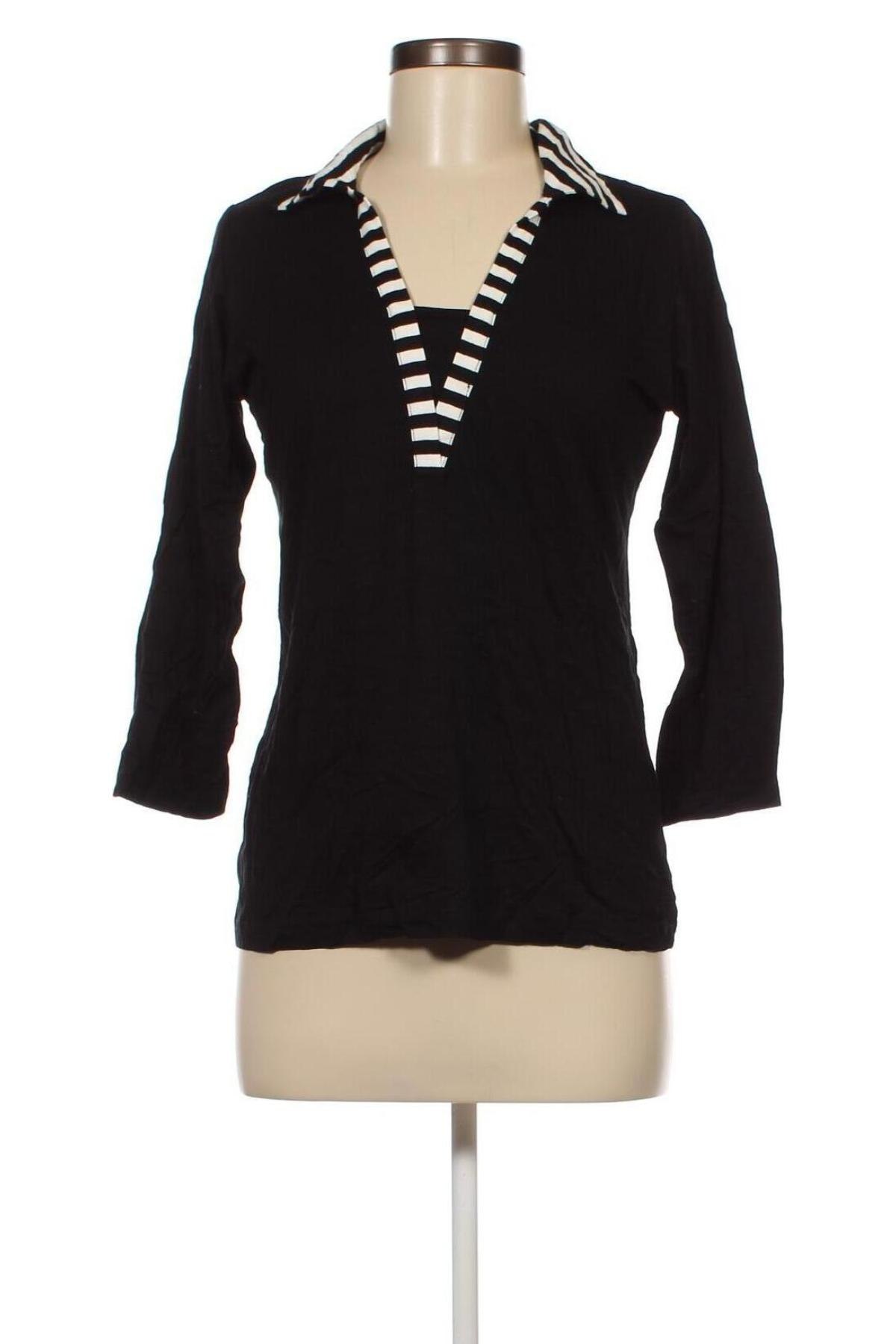 Γυναικεία μπλούζα Ms Mode, Μέγεθος M, Χρώμα Μαύρο, Τιμή 3,41 €