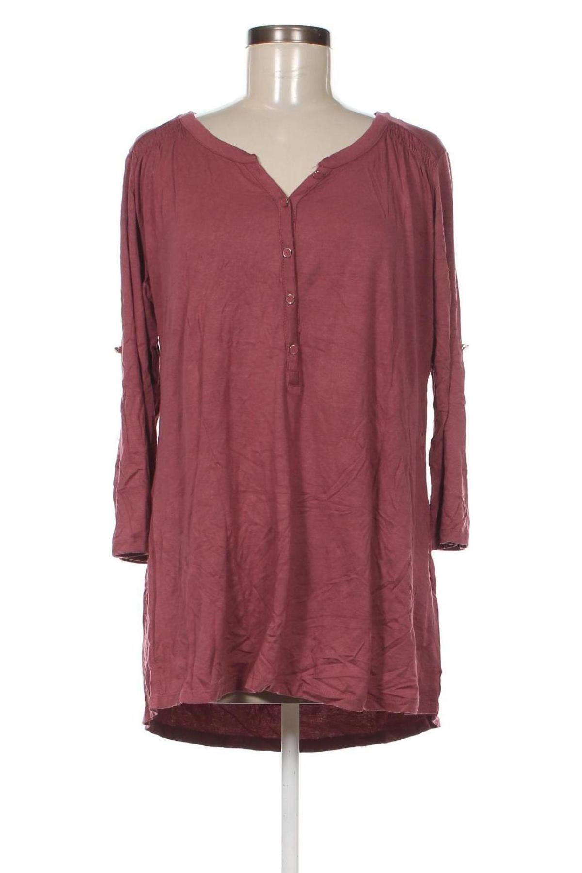 Γυναικεία μπλούζα Ms Mode, Μέγεθος M, Χρώμα Ρόζ , Τιμή 3,53 €