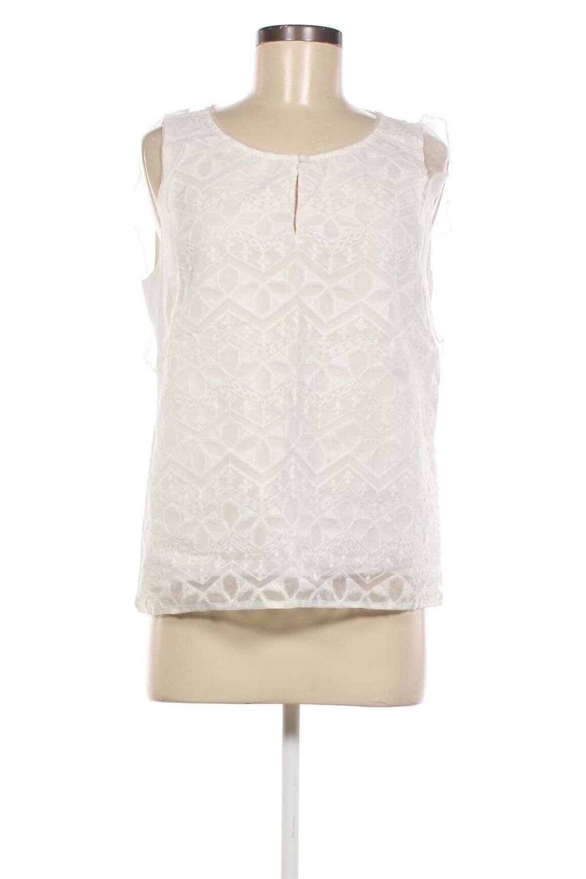 Γυναικεία μπλούζα Naf Naf, Μέγεθος M, Χρώμα Λευκό, Τιμή 8,72 €