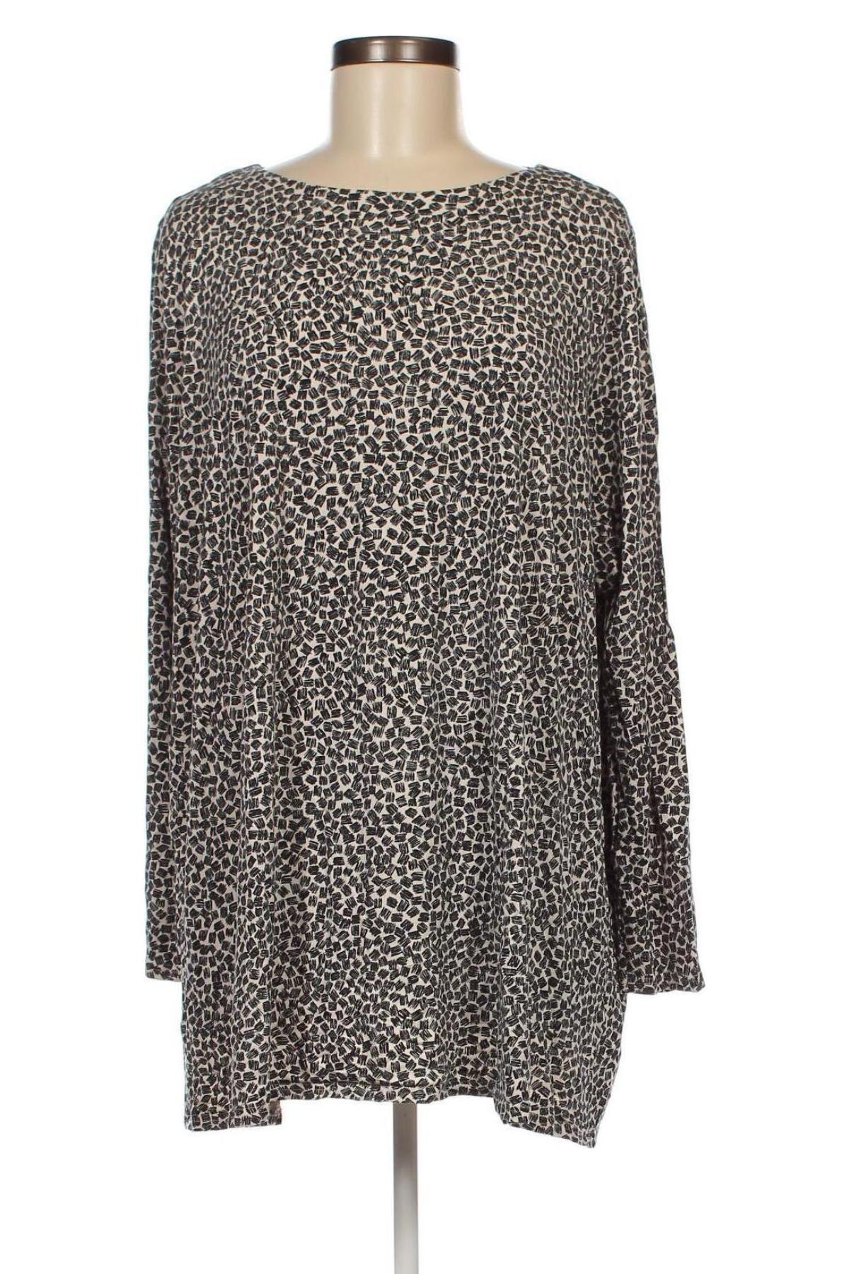 Дамска блуза Nanso, Размер XXL, Цвят Сив, Цена 34,00 лв.