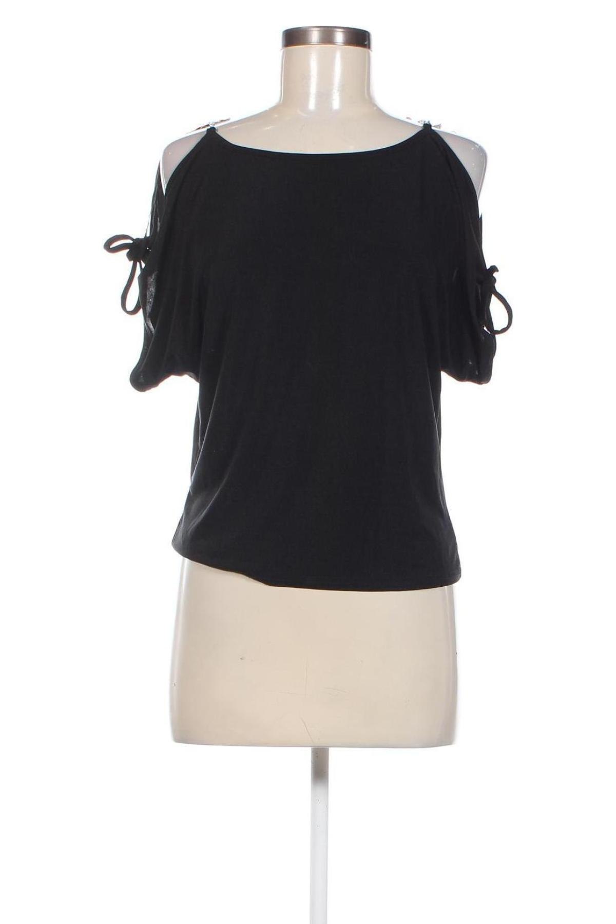 Γυναικεία μπλούζα New Look, Μέγεθος L, Χρώμα Μαύρο, Τιμή 6,46 €