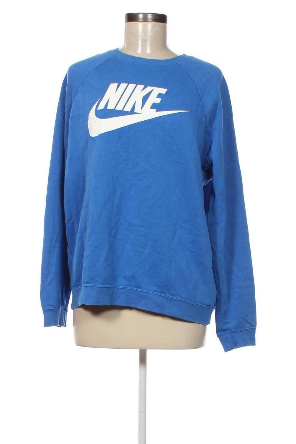 Дамска блуза Nike, Размер L, Цвят Син, Цена 34,00 лв.