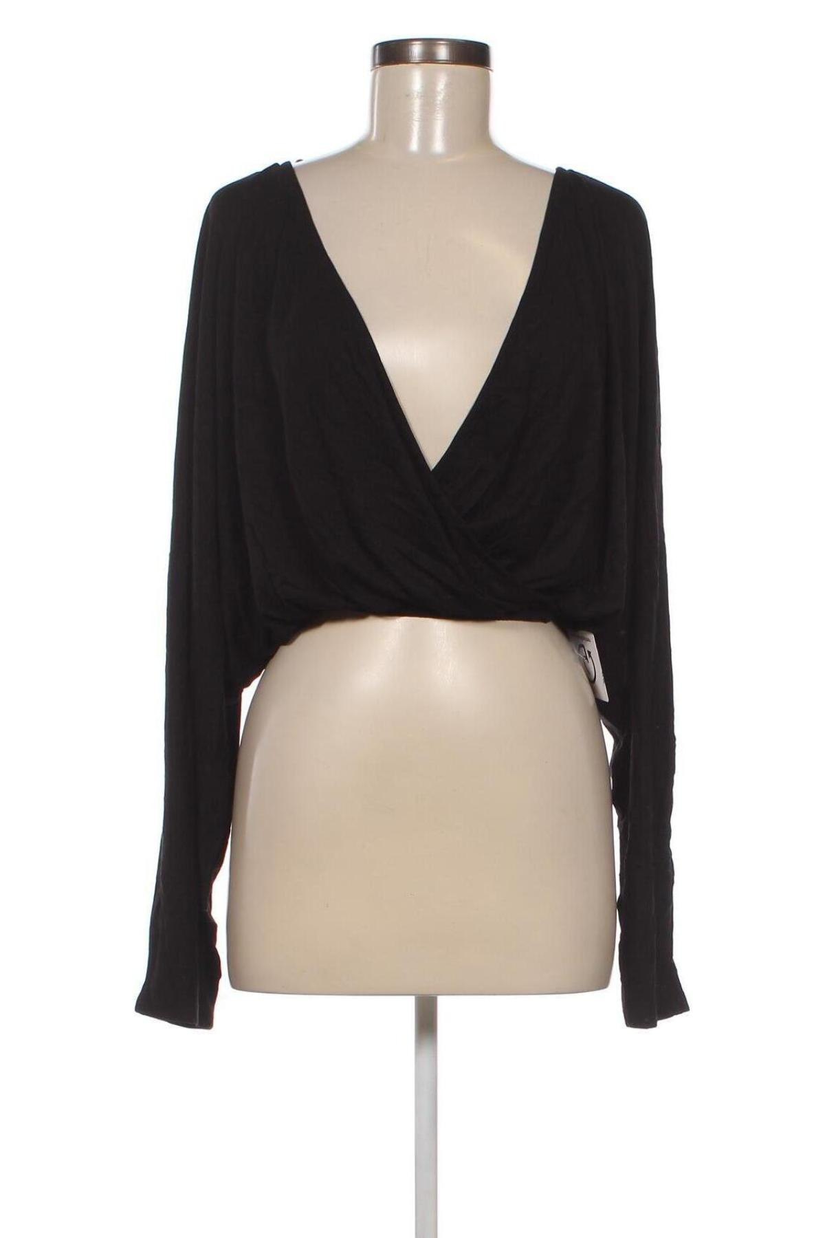 Γυναικεία μπλούζα Nly Trend, Μέγεθος S, Χρώμα Μαύρο, Τιμή 1,76 €