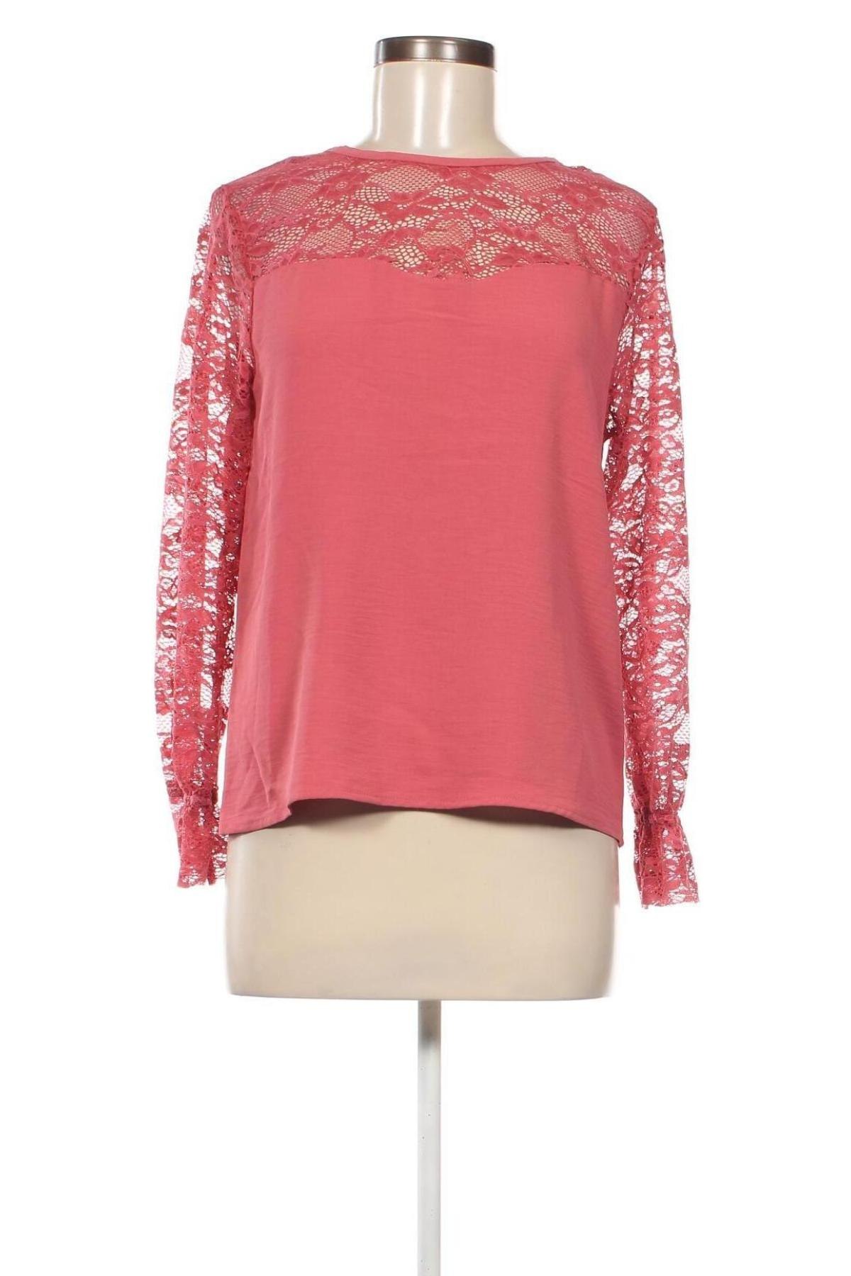 Γυναικεία μπλούζα ONLY, Μέγεθος L, Χρώμα Ρόζ , Τιμή 5,45 €