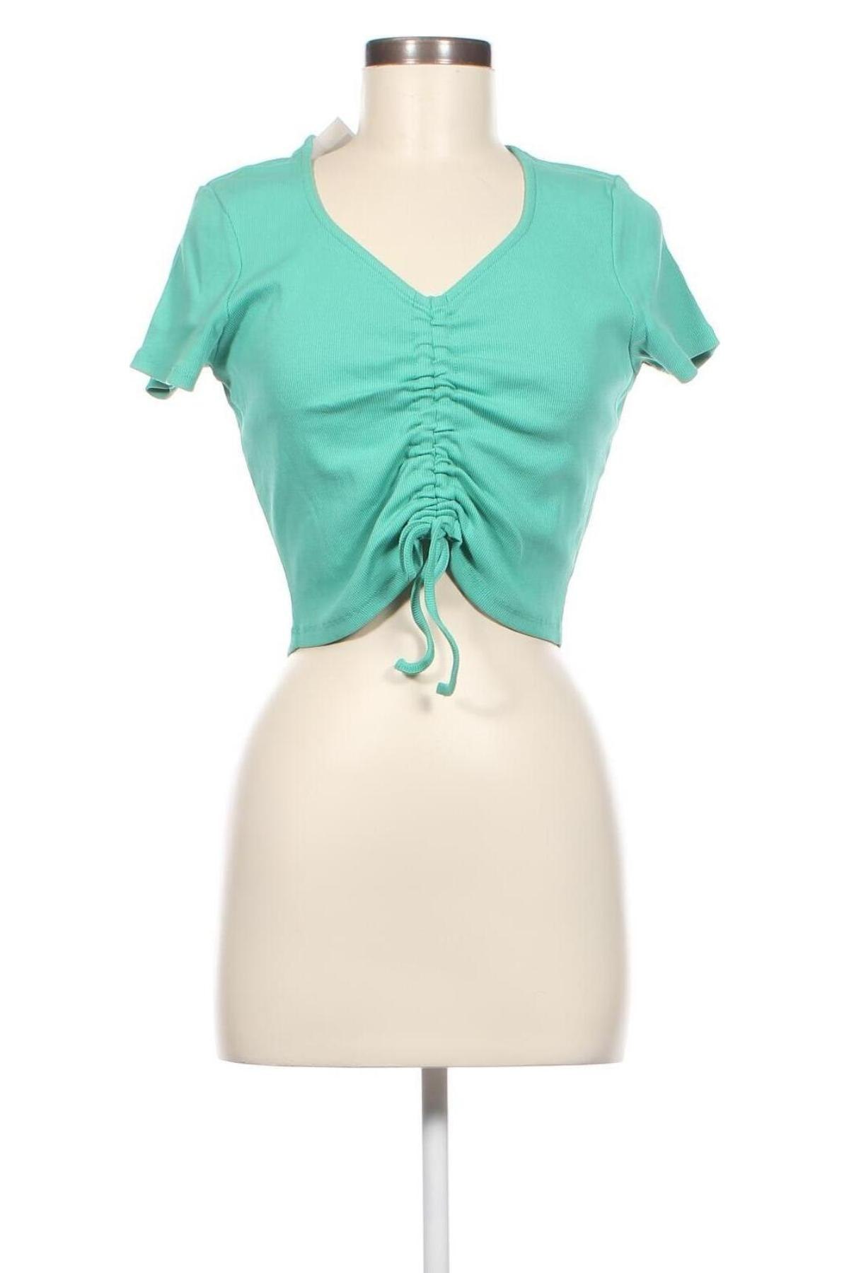 Γυναικεία μπλούζα ONLY, Μέγεθος XL, Χρώμα Πράσινο, Τιμή 5,45 €