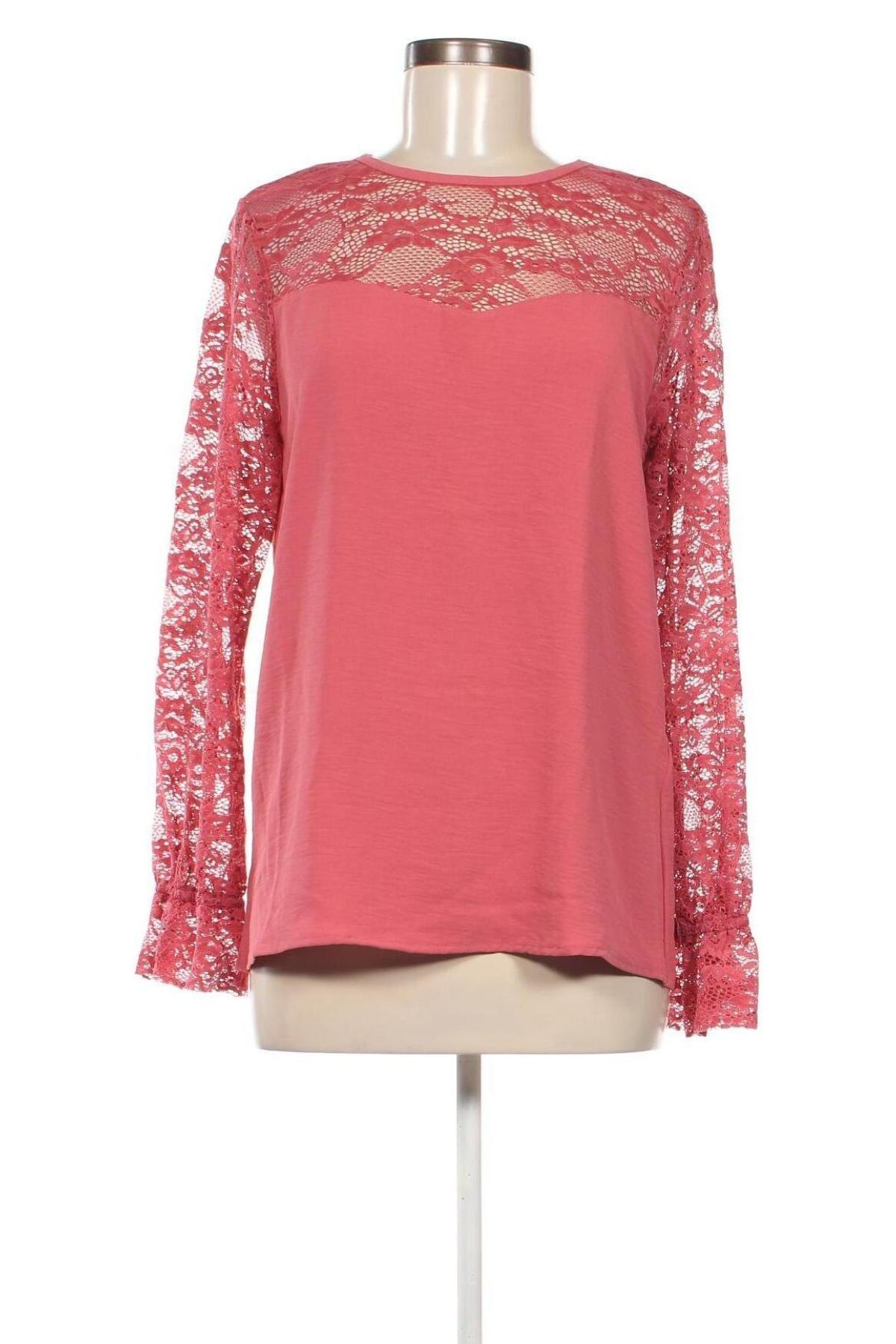 Γυναικεία μπλούζα ONLY, Μέγεθος M, Χρώμα Ρόζ , Τιμή 5,45 €
