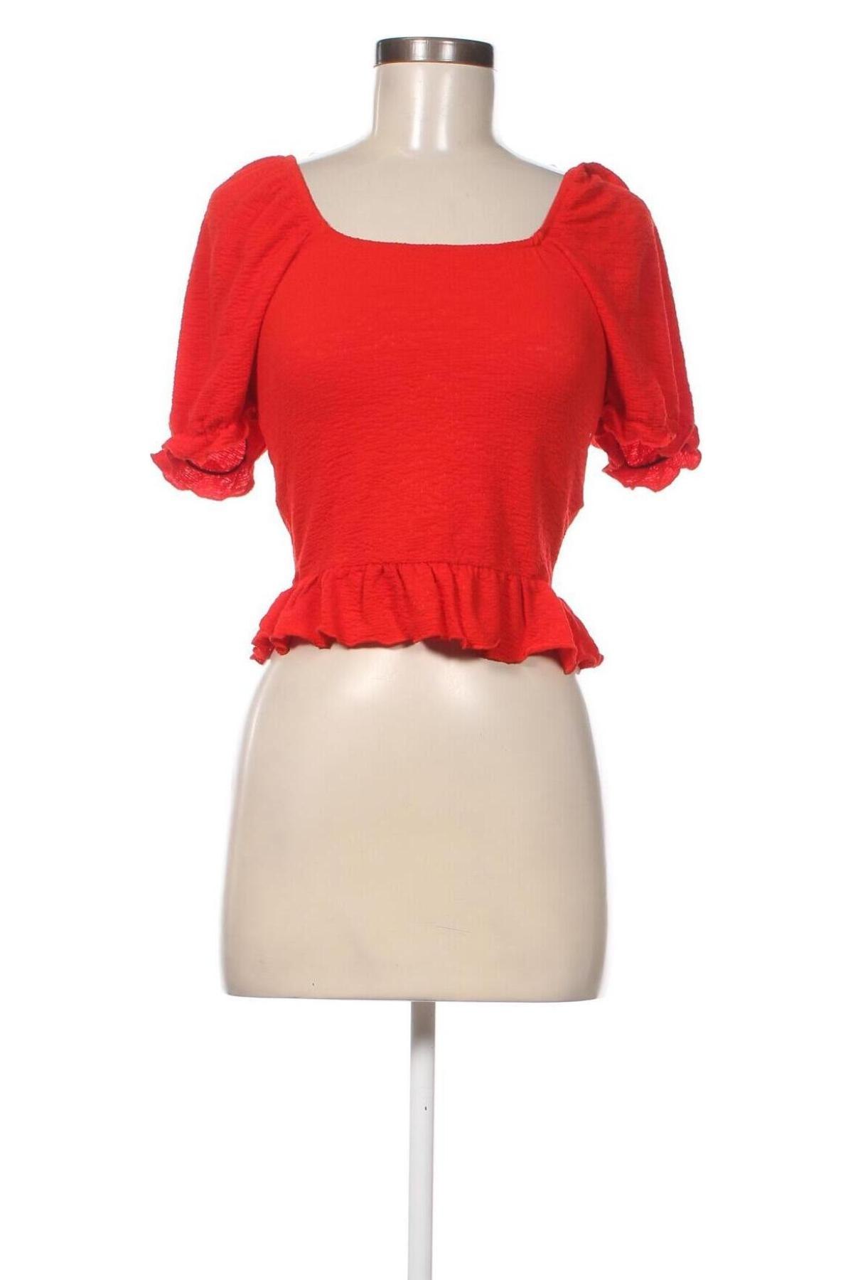 Γυναικεία μπλούζα ONLY, Μέγεθος S, Χρώμα Κόκκινο, Τιμή 5,22 €