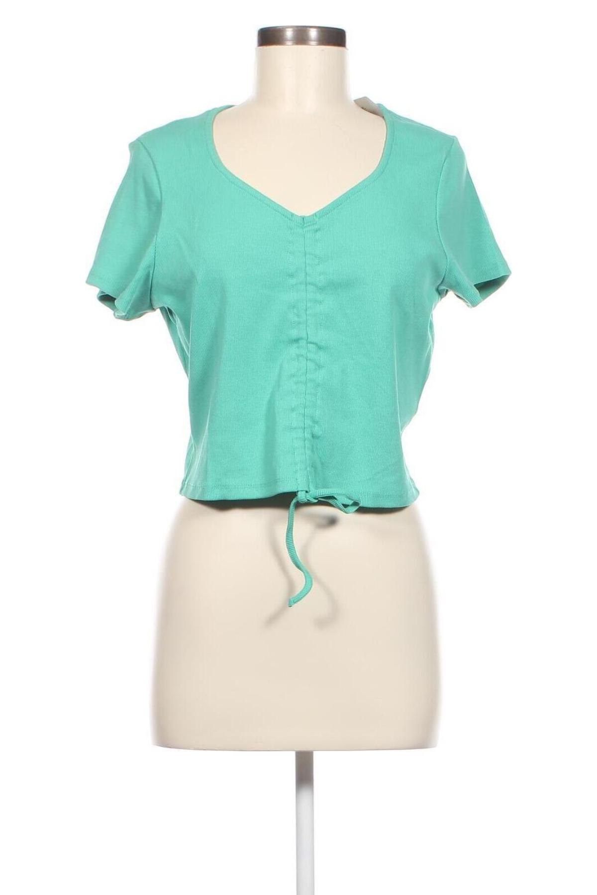 Γυναικεία μπλούζα ONLY, Μέγεθος 3XL, Χρώμα Πράσινο, Τιμή 5,45 €