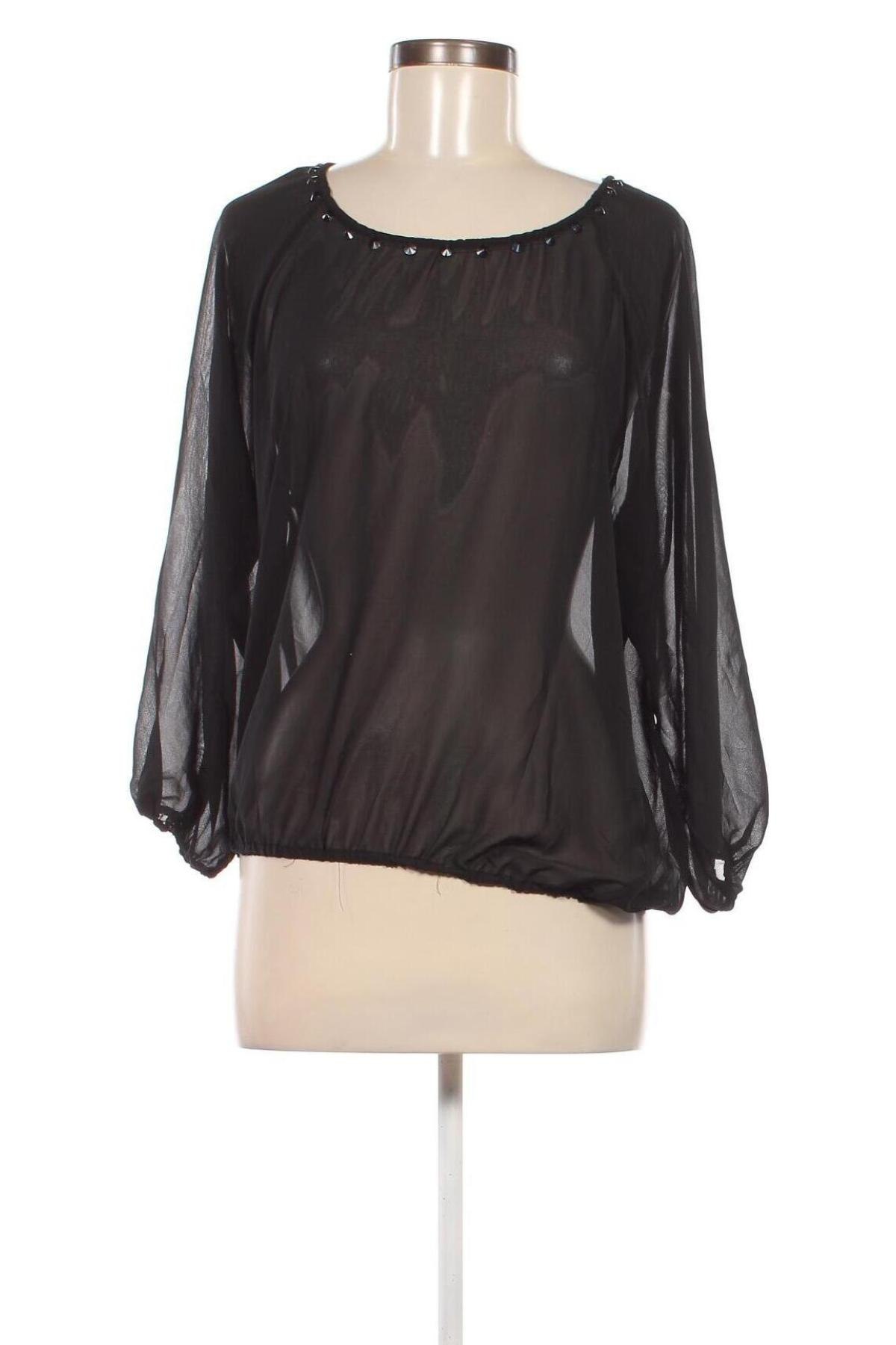 Γυναικεία μπλούζα ONLY, Μέγεθος M, Χρώμα Μαύρο, Τιμή 1,86 €