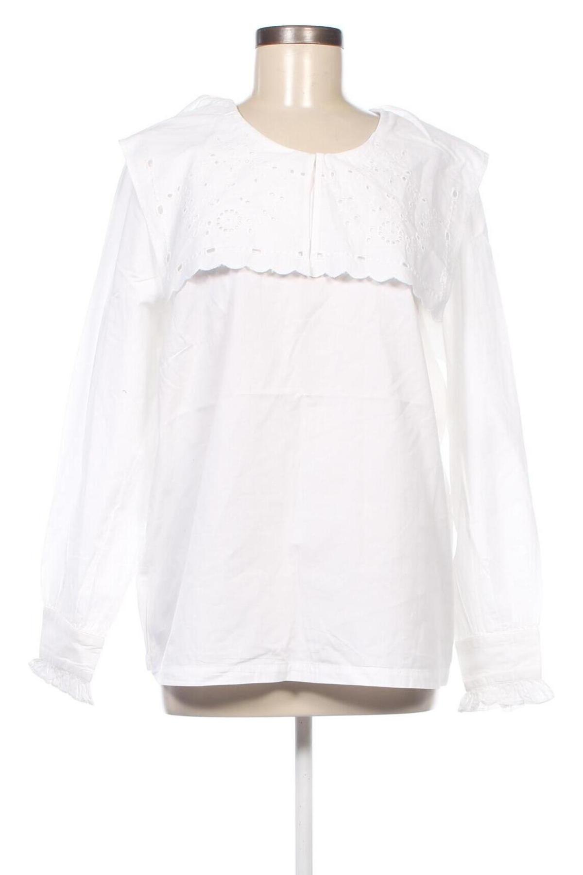 Дамска блуза ONLY Carmakoma, Размер XXL, Цвят Бял, Цена 14,26 лв.