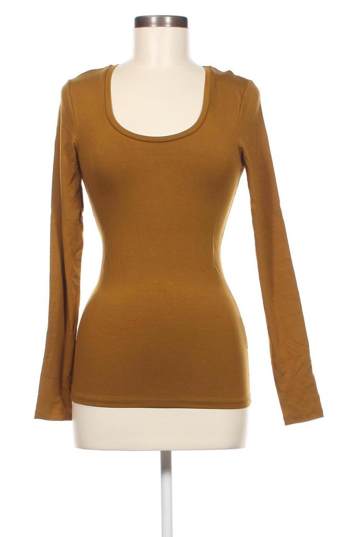 Дамска блуза Object, Размер XS, Цвят Бежов, Цена 11,55 лв.