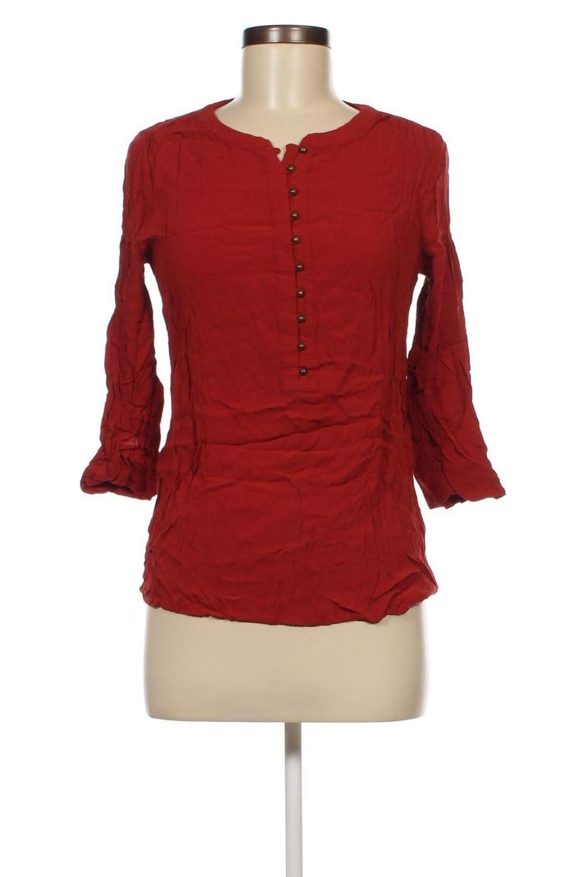 Дамска блуза Oviesse, Размер XL, Цвят Червен, Цена 7,41 лв.