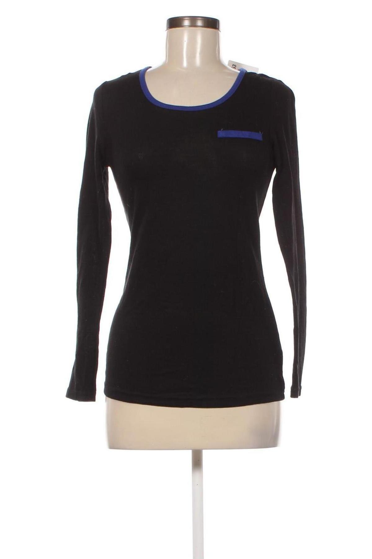 Γυναικεία μπλούζα Paccio, Μέγεθος L, Χρώμα Μαύρο, Τιμή 3,76 €