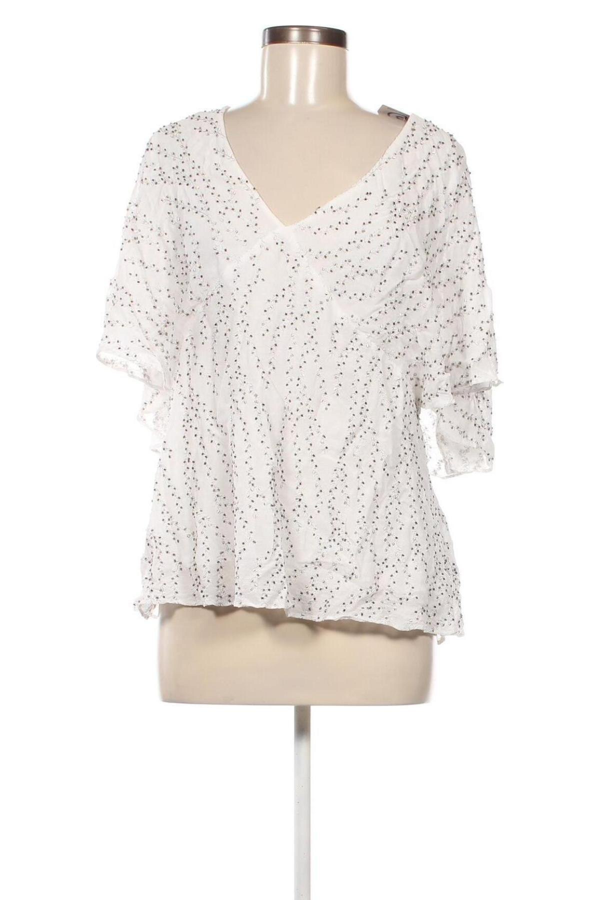 Дамска блуза Pedro Del Hierro, Размер M, Цвят Бял, Цена 43,20 лв.