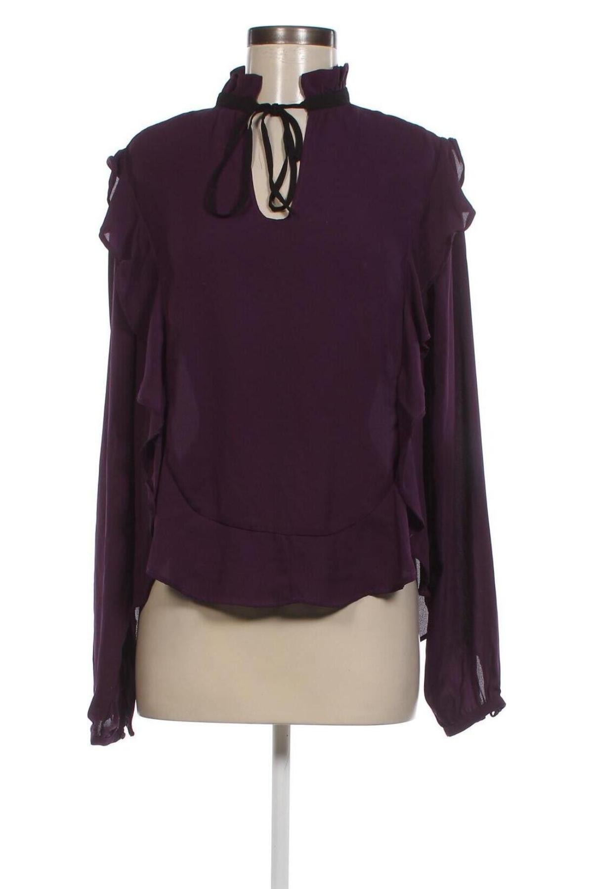 Γυναικεία μπλούζα Piazza Italia, Μέγεθος M, Χρώμα Βιολετί, Τιμή 3,10 €