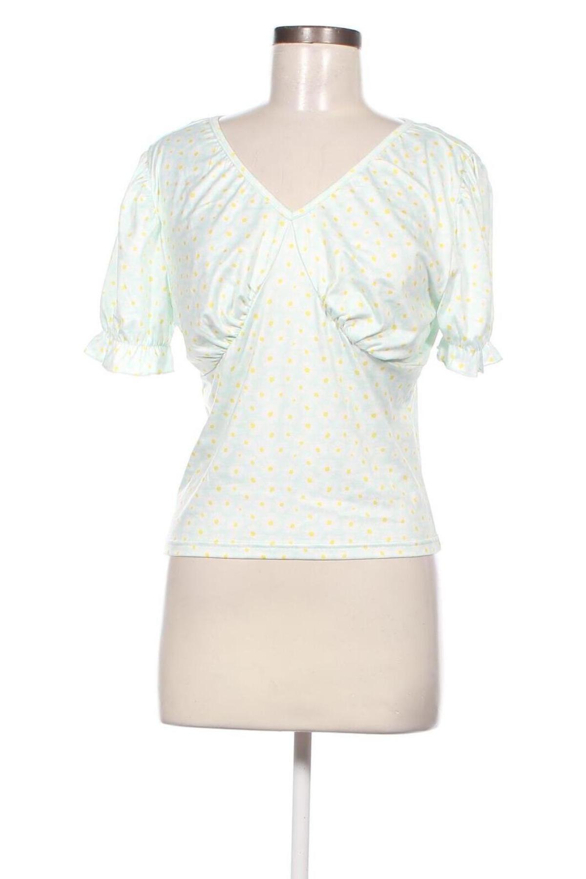 Дамска блуза Pieces, Размер L, Цвят Многоцветен, Цена 6,90 лв.
