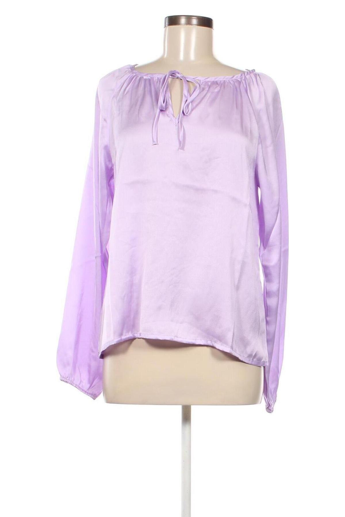 Γυναικεία μπλούζα Pieces, Μέγεθος S, Χρώμα Βιολετί, Τιμή 3,56 €