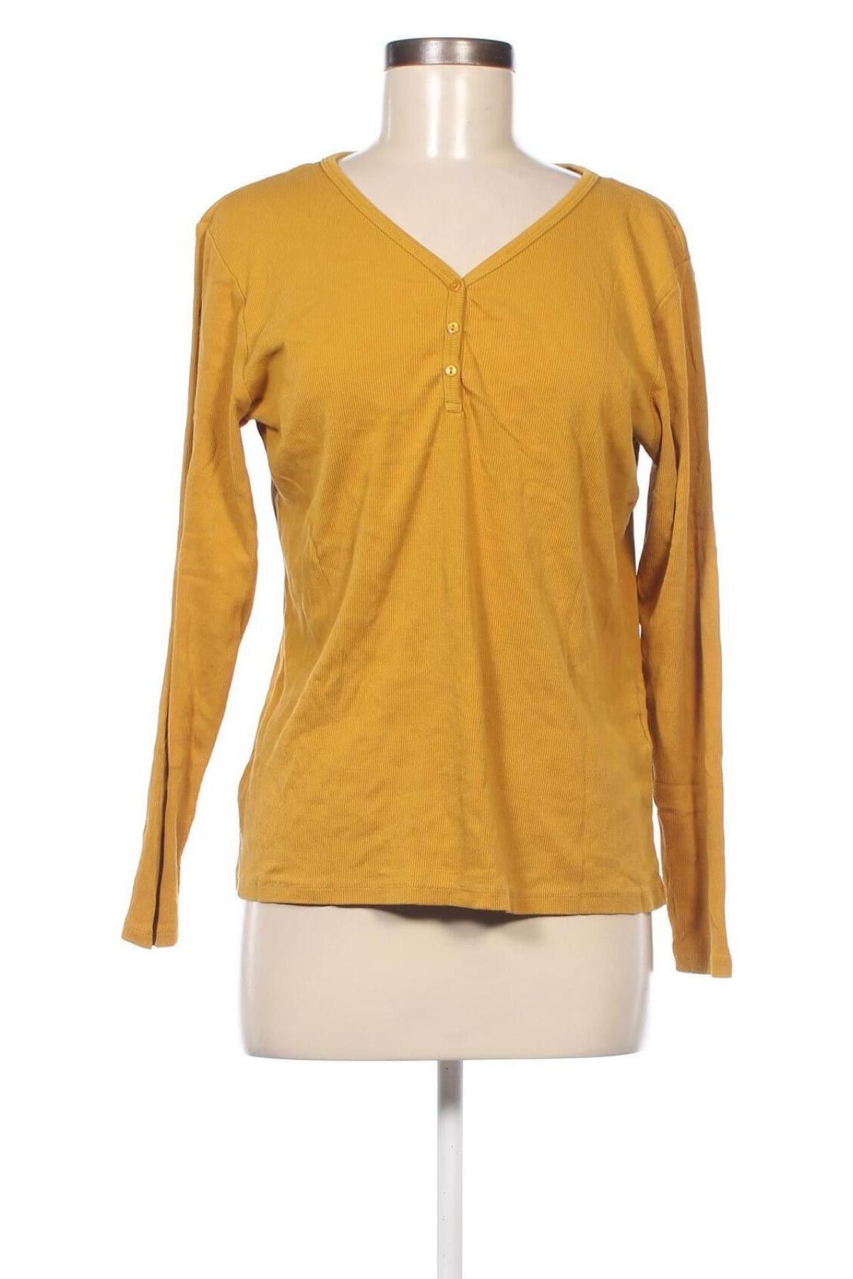 Дамска блуза Pota, Размер XL, Цвят Жълт, Цена 8,93 лв.