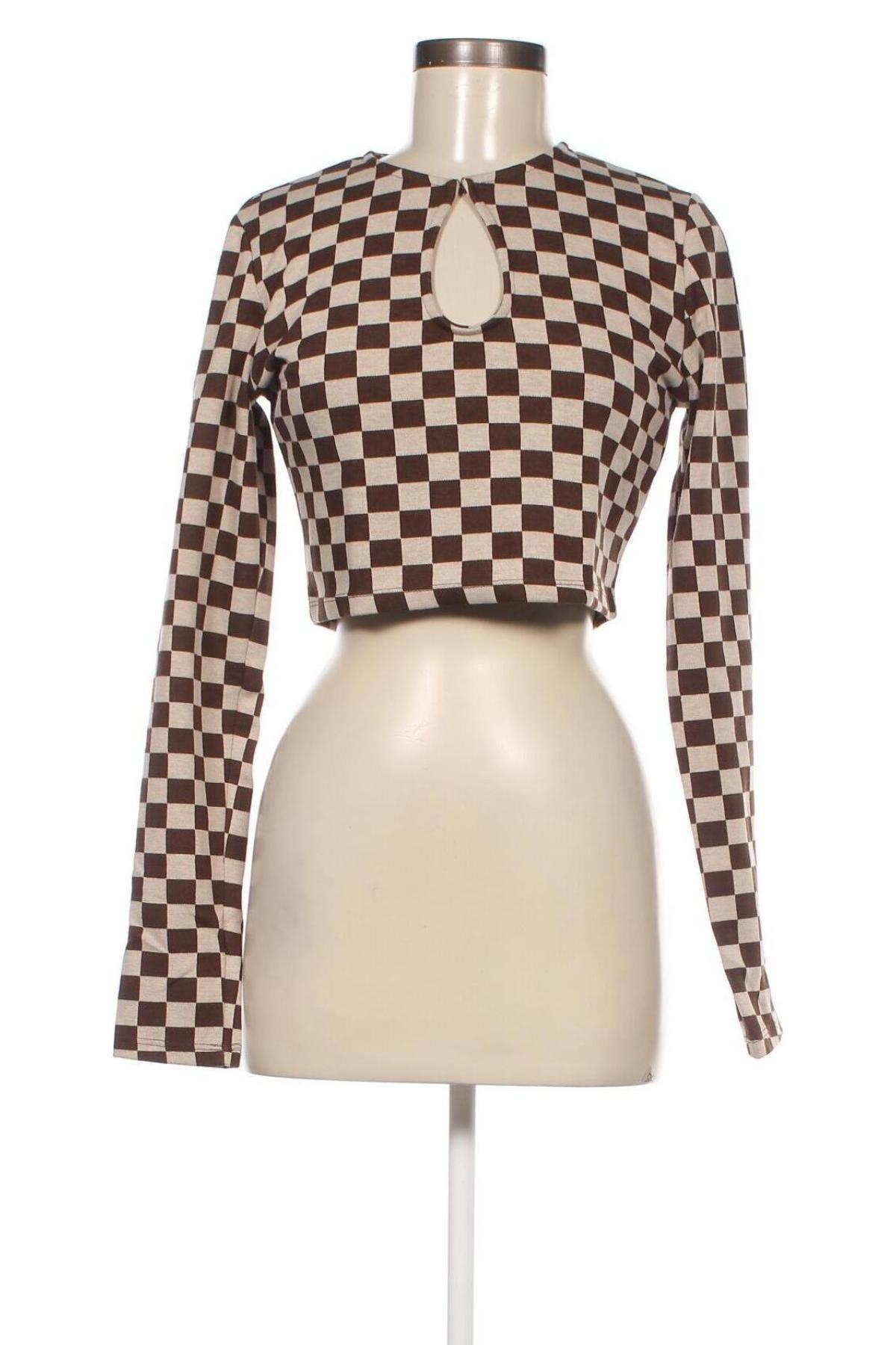 Γυναικεία μπλούζα Pull&Bear, Μέγεθος L, Χρώμα Πολύχρωμο, Τιμή 4,70 €