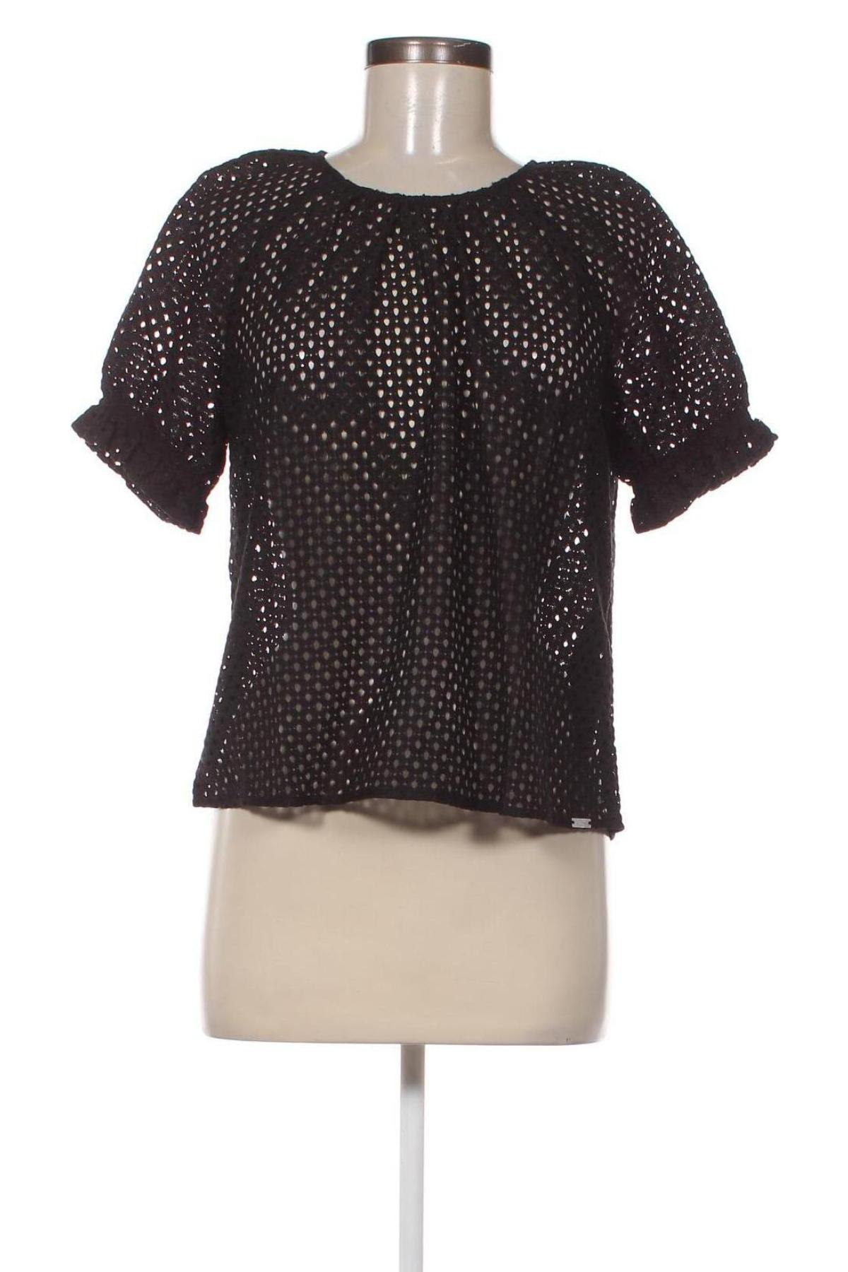 Дамска блуза Q/S by S.Oliver, Размер S, Цвят Черен, Цена 10,78 лв.