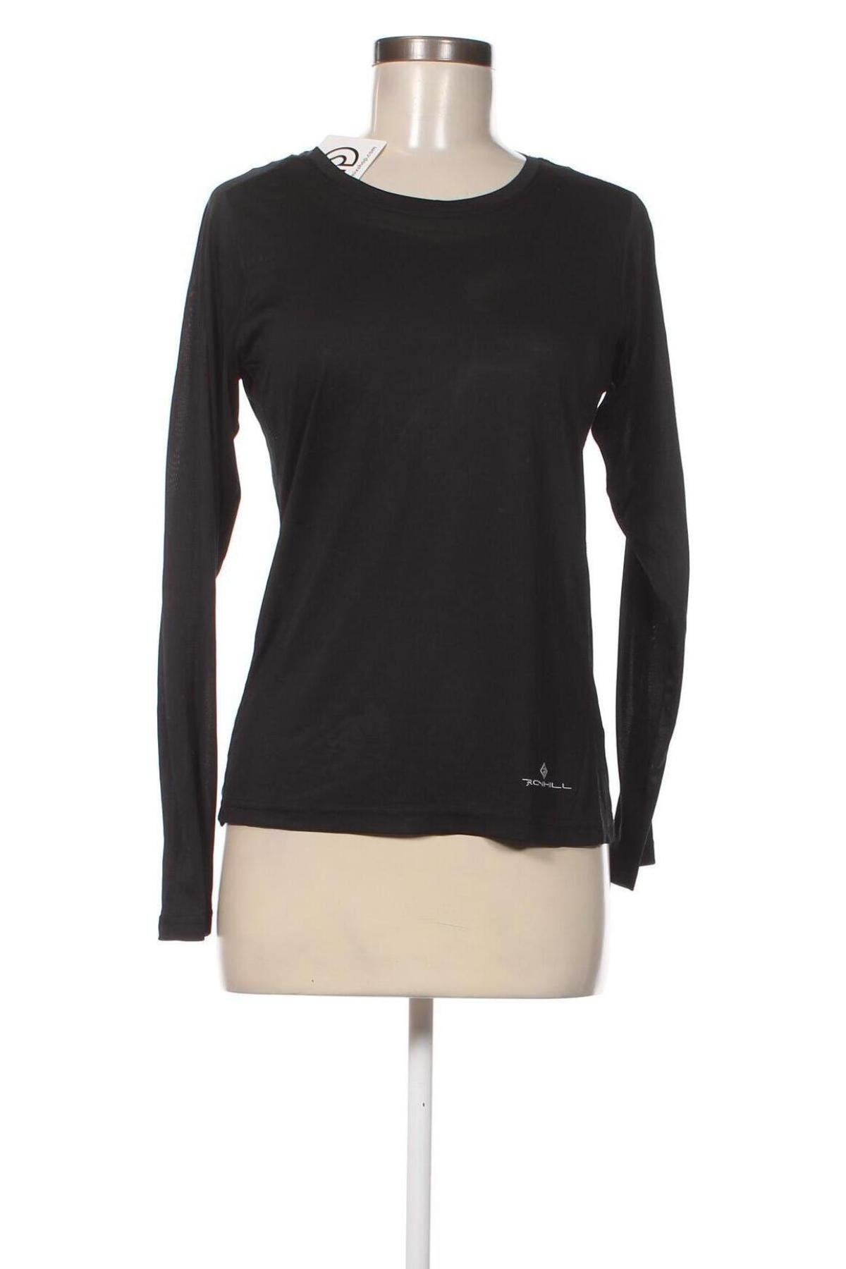 Γυναικεία μπλούζα Ronhill, Μέγεθος S, Χρώμα Μαύρο, Τιμή 12,99 €