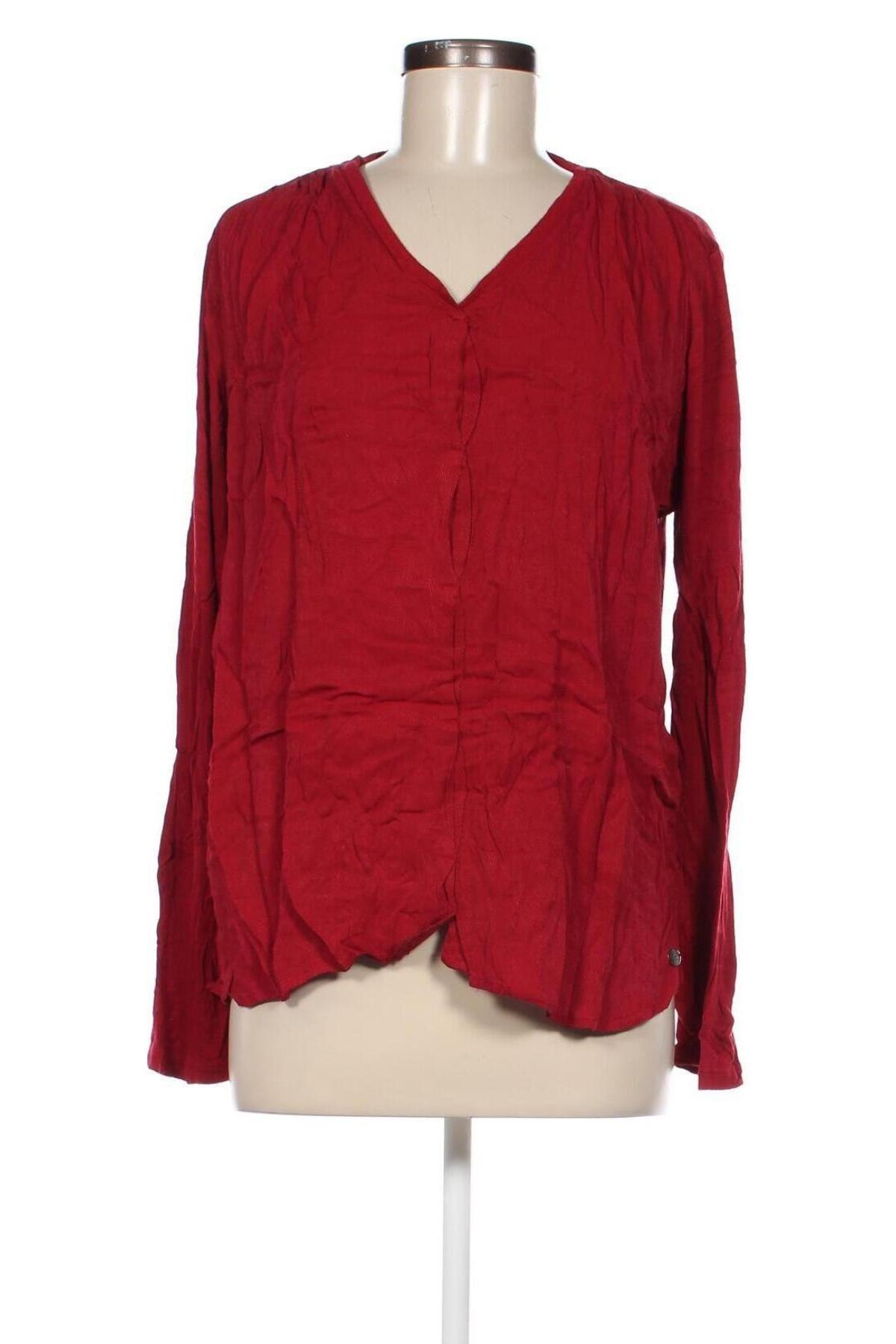 Дамска блуза S.Oliver, Размер XL, Цвят Червен, Цена 17,34 лв.