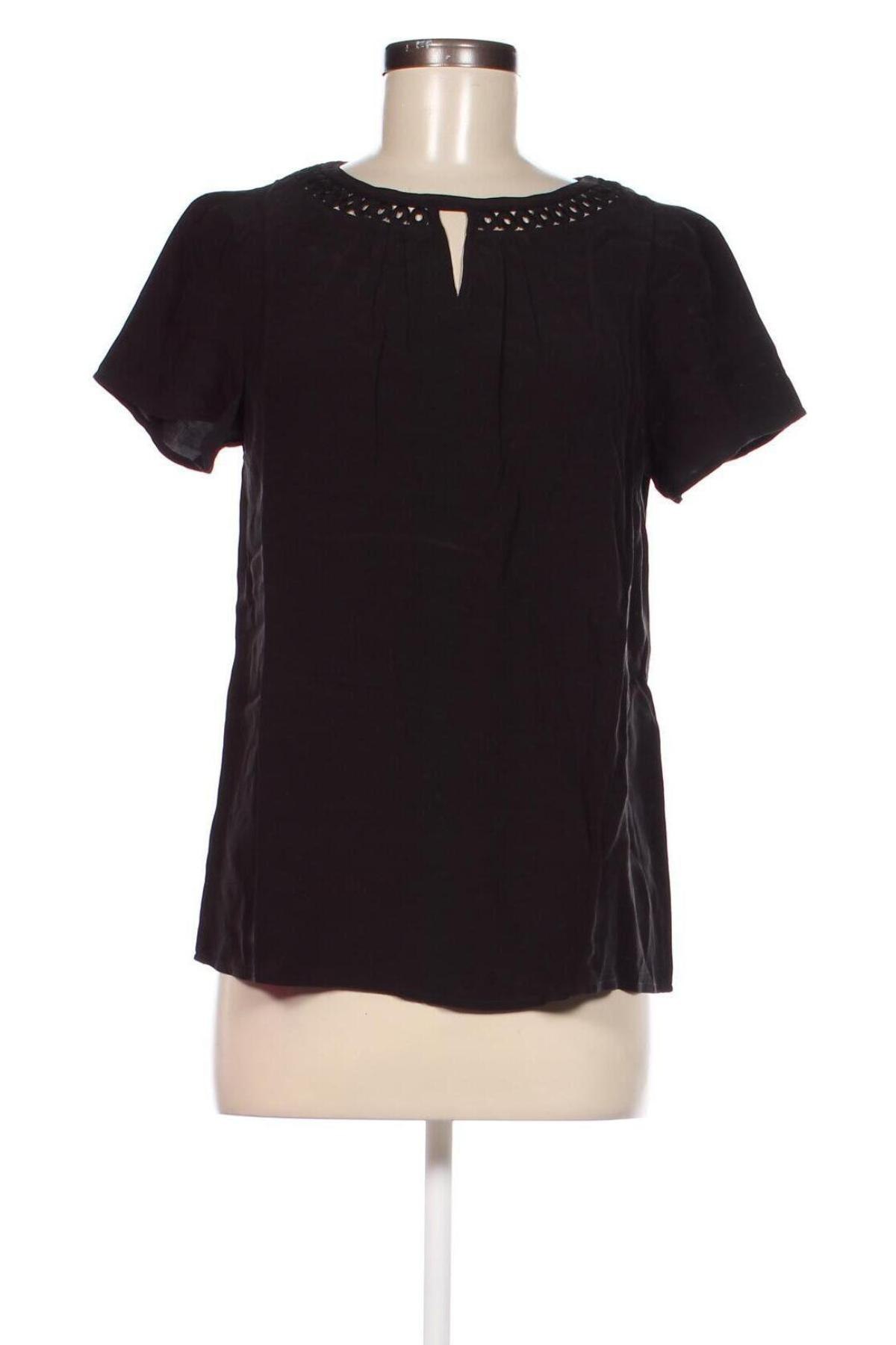 Γυναικεία μπλούζα S.Oliver, Μέγεθος S, Χρώμα Μαύρο, Τιμή 7,94 €