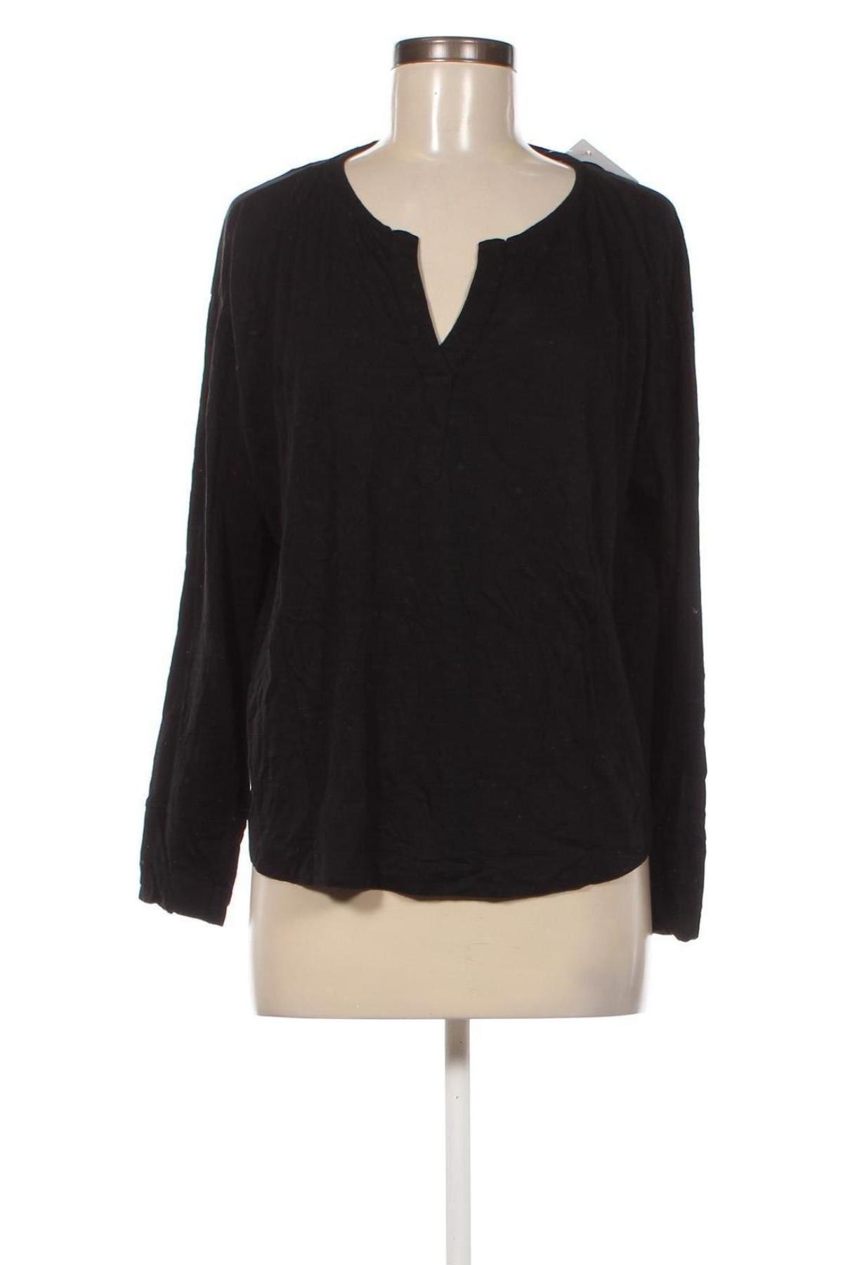 Дамска блуза S.Oliver, Размер L, Цвят Черен, Цена 34,00 лв.