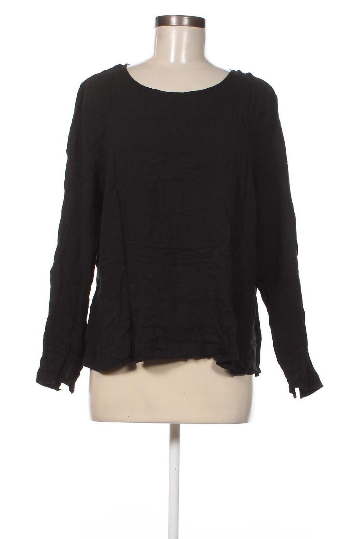 Дамска блуза S.Oliver, Размер XL, Цвят Черен, Цена 11,56 лв.