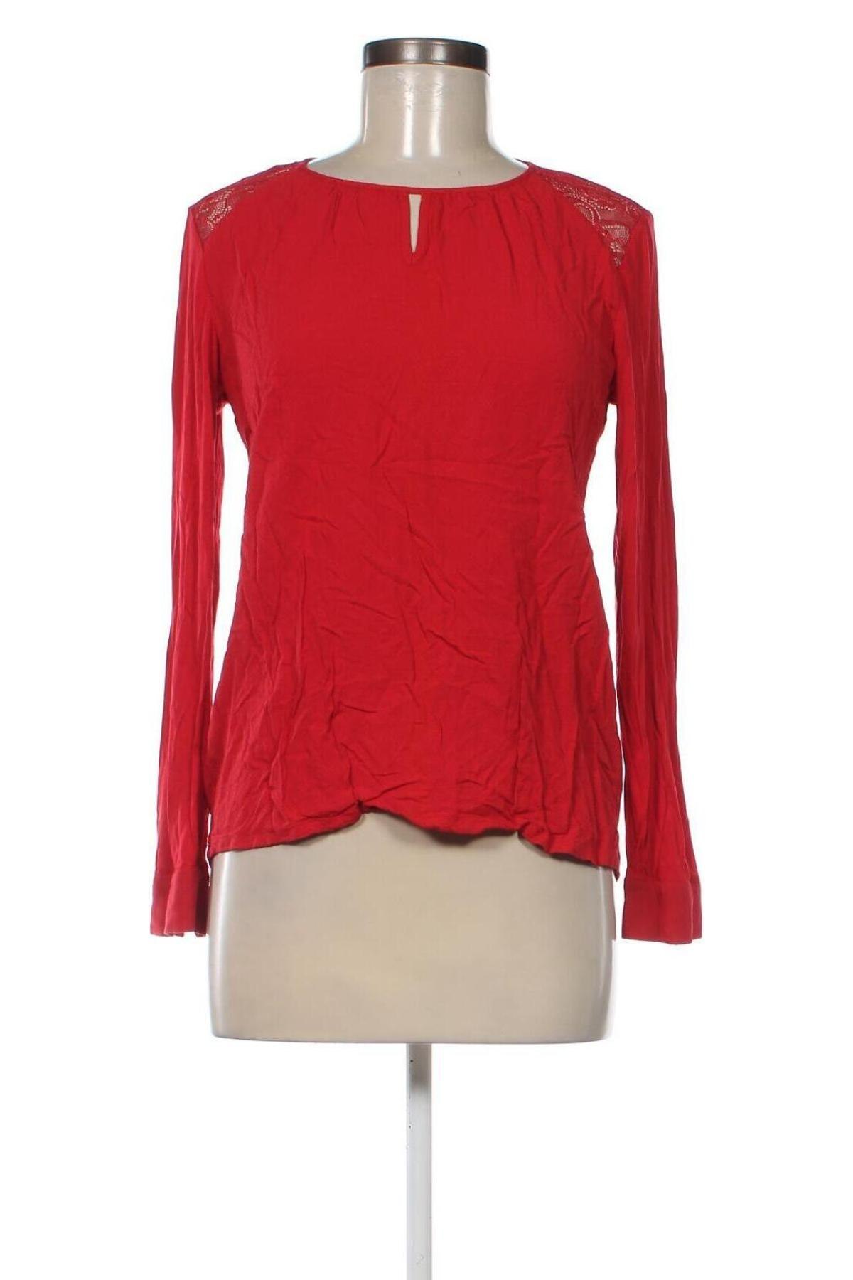 Γυναικεία μπλούζα S.Oliver, Μέγεθος S, Χρώμα Κόκκινο, Τιμή 8,87 €