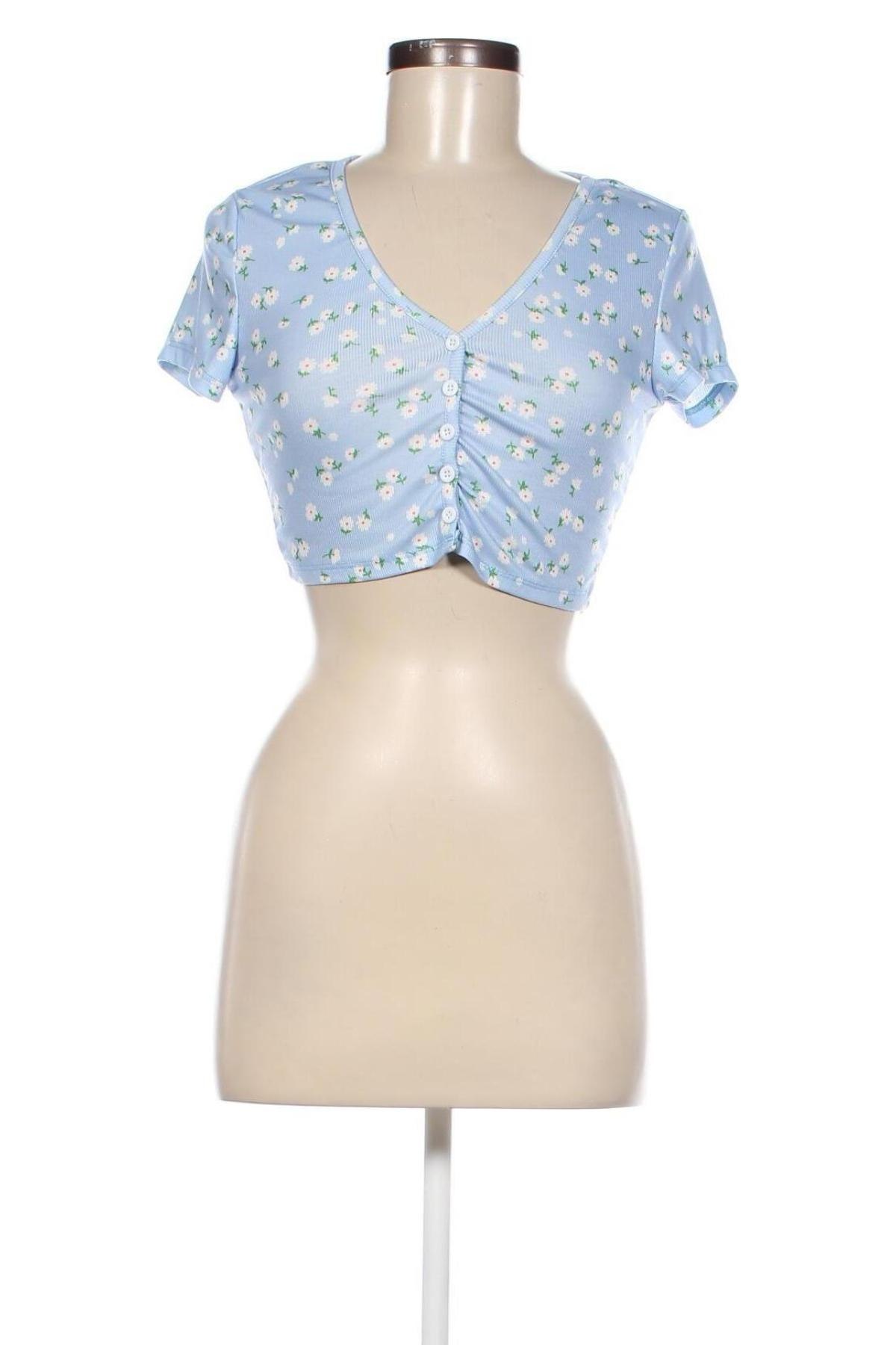 Γυναικεία μπλούζα SHEIN, Μέγεθος S, Χρώμα Μπλέ, Τιμή 9,72 €