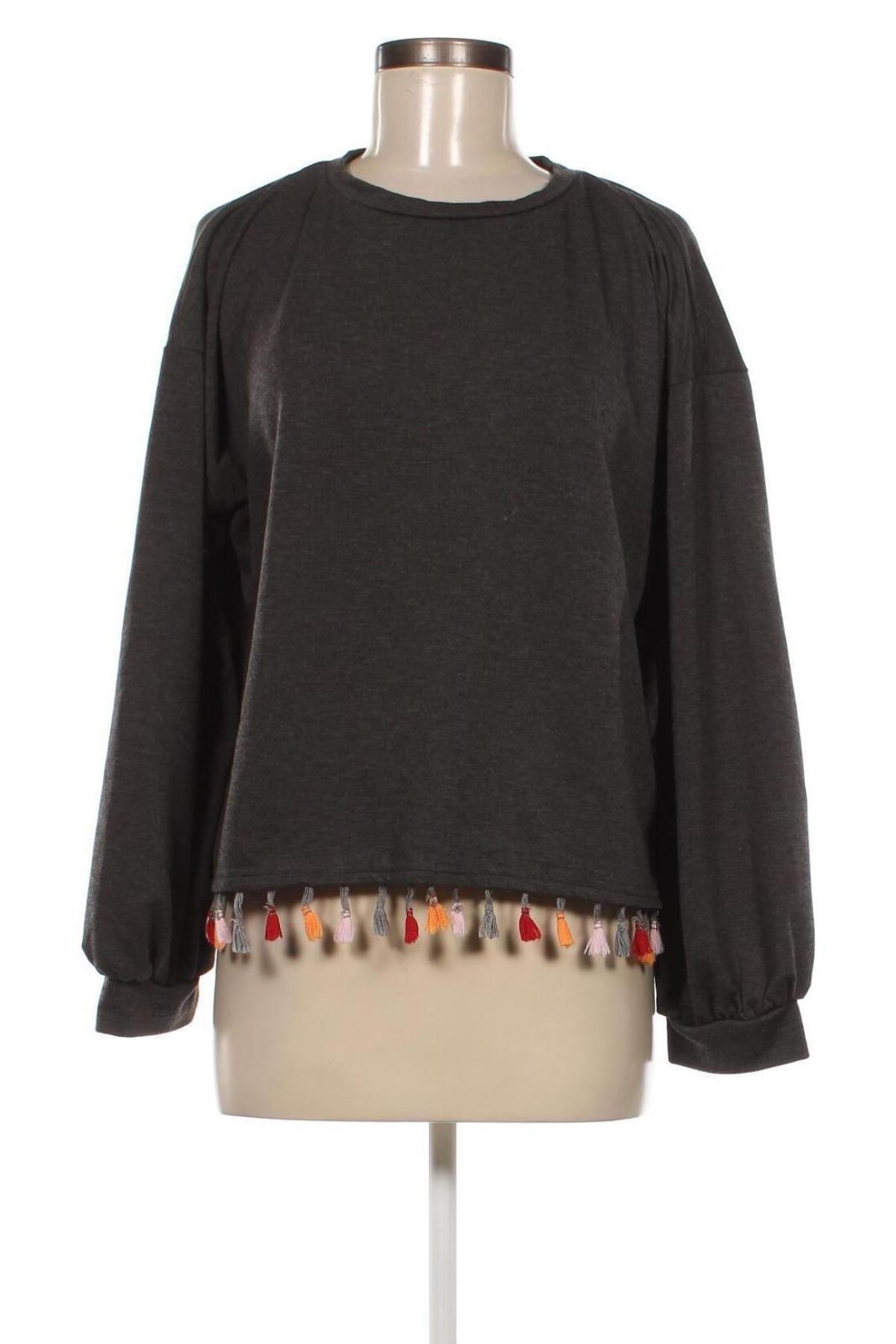 Γυναικεία μπλούζα SHEIN, Μέγεθος L, Χρώμα Γκρί, Τιμή 3,30 €