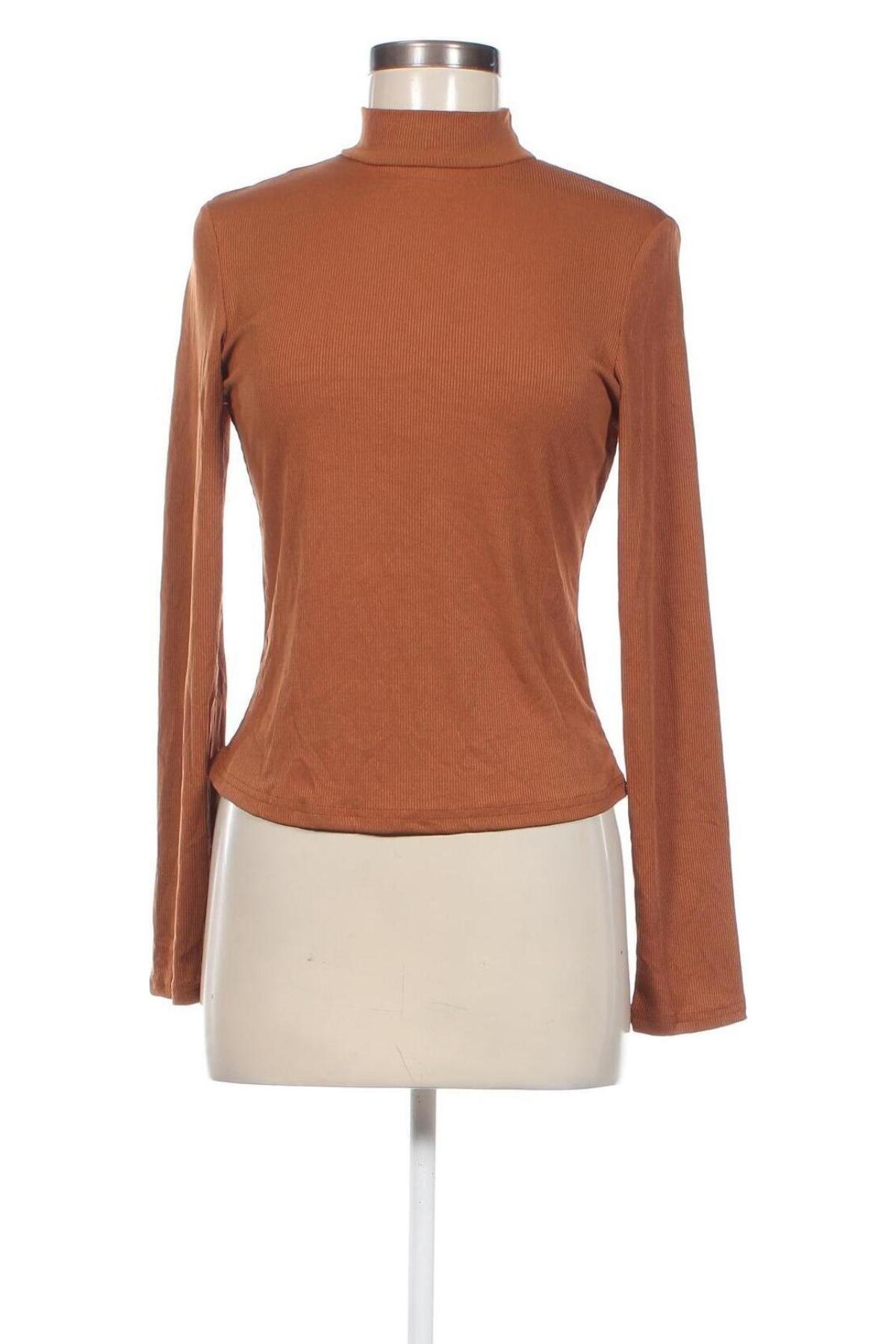 Дамска блуза SHEIN, Размер L, Цвят Кафяв, Цена 5,51 лв.