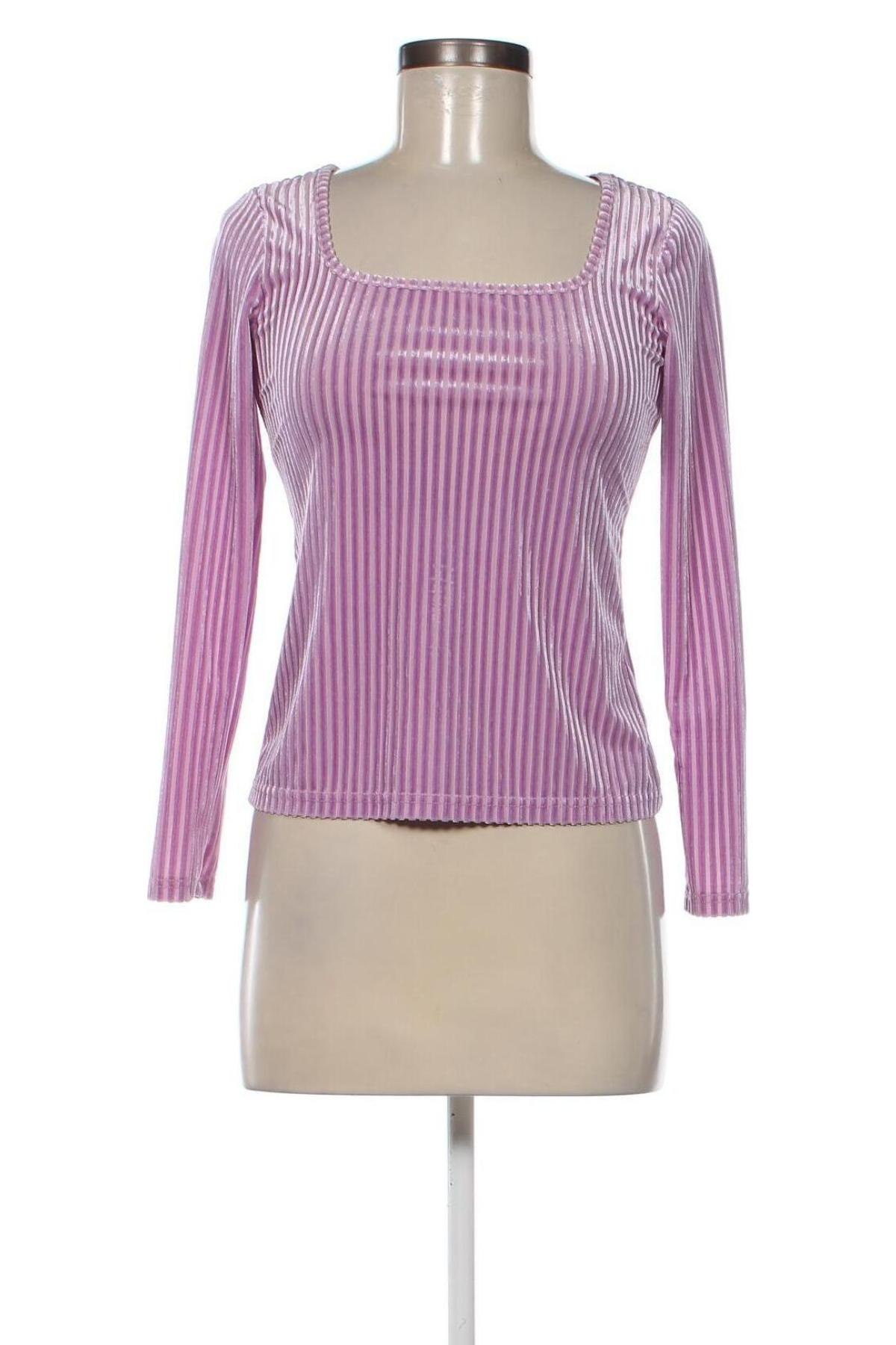 Γυναικεία μπλούζα SHEIN, Μέγεθος S, Χρώμα Βιολετί, Τιμή 10,00 €