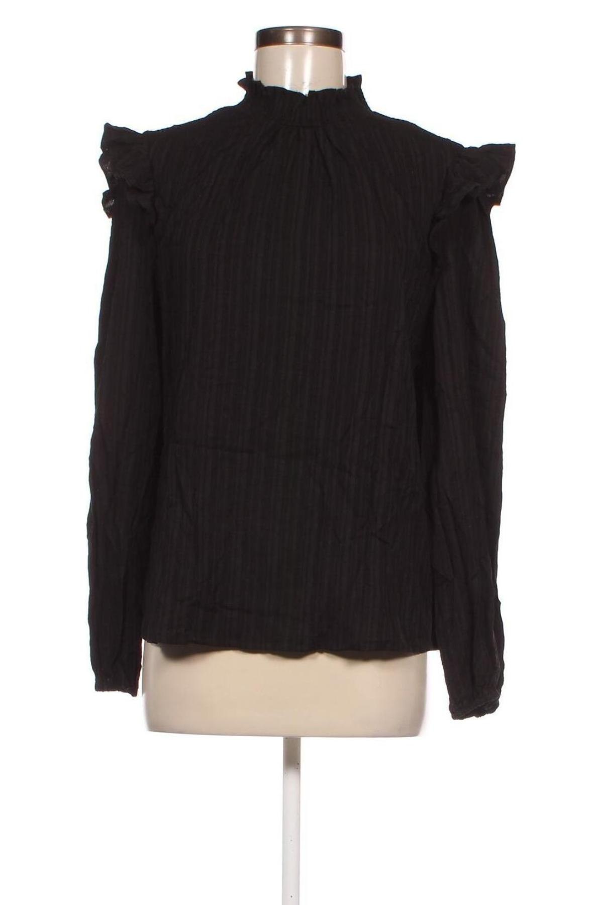 Дамска блуза SHEIN, Размер XL, Цвят Черен, Цена 6,46 лв.