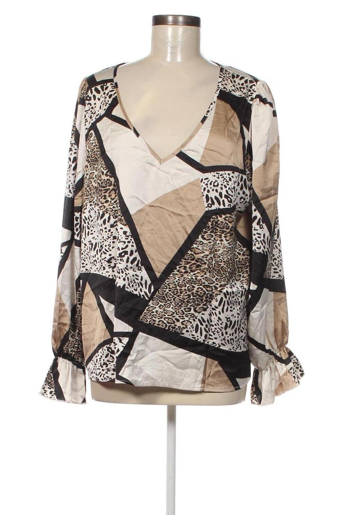 Дамска блуза SHEIN, Размер XL, Цвят Многоцветен, Цена 6,27 лв.