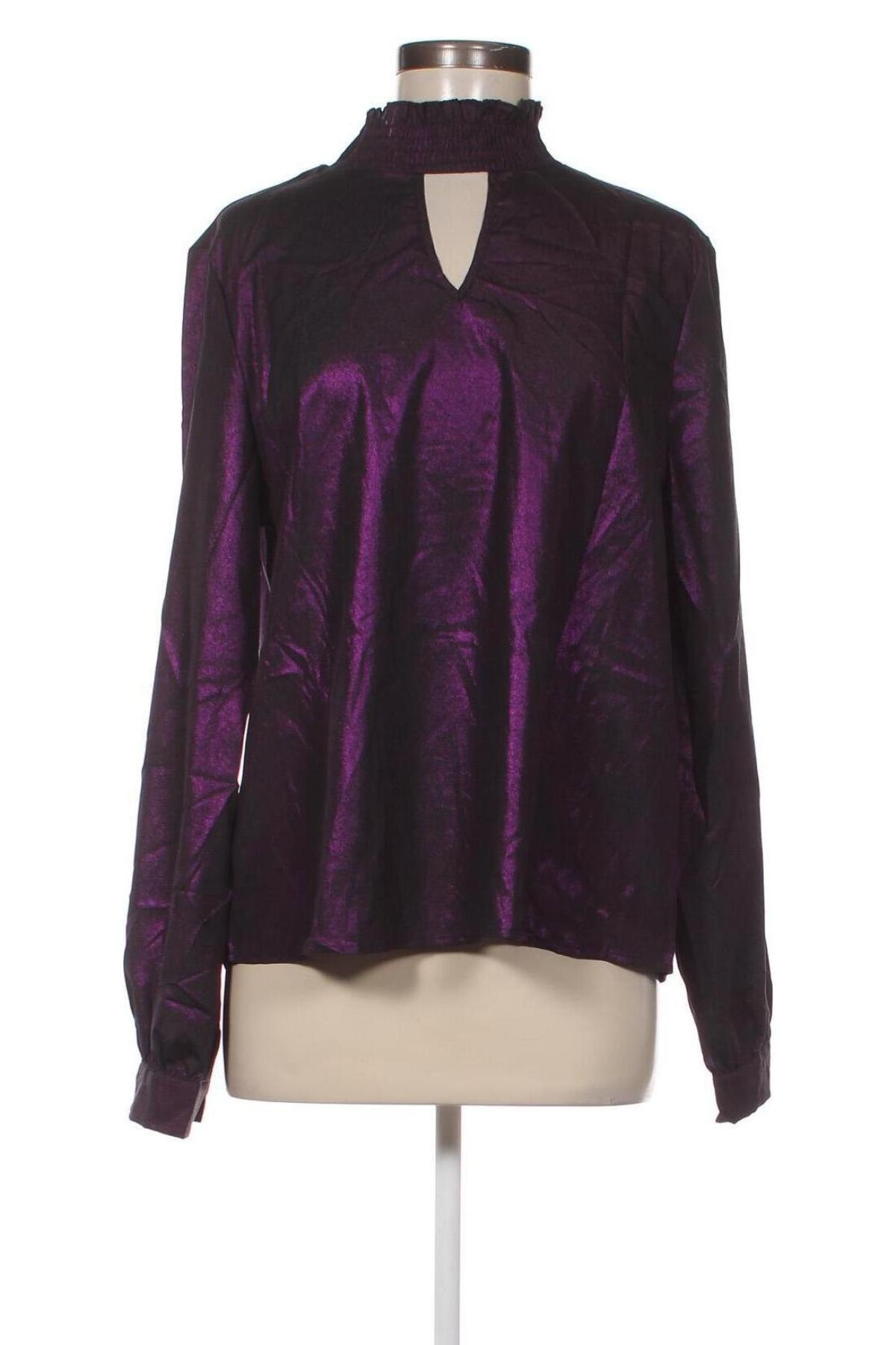 Дамска блуза SHEIN, Размер XL, Цвят Лилав, Цена 11,40 лв.