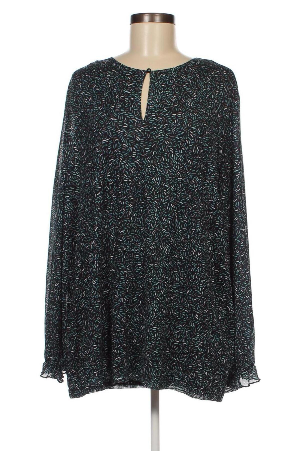 Дамска блуза Samoon By Gerry Weber, Размер XXL, Цвят Черен, Цена 34,00 лв.