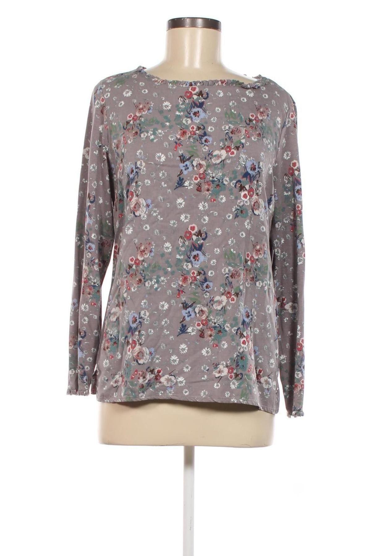 Γυναικεία μπλούζα Street One, Μέγεθος L, Χρώμα Γκρί, Τιμή 17,39 €