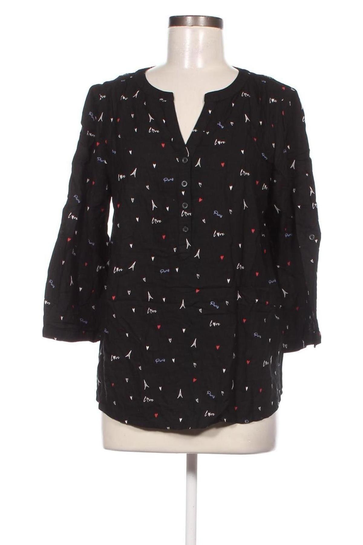 Дамска блуза Street One, Размер M, Цвят Черен, Цена 8,50 лв.