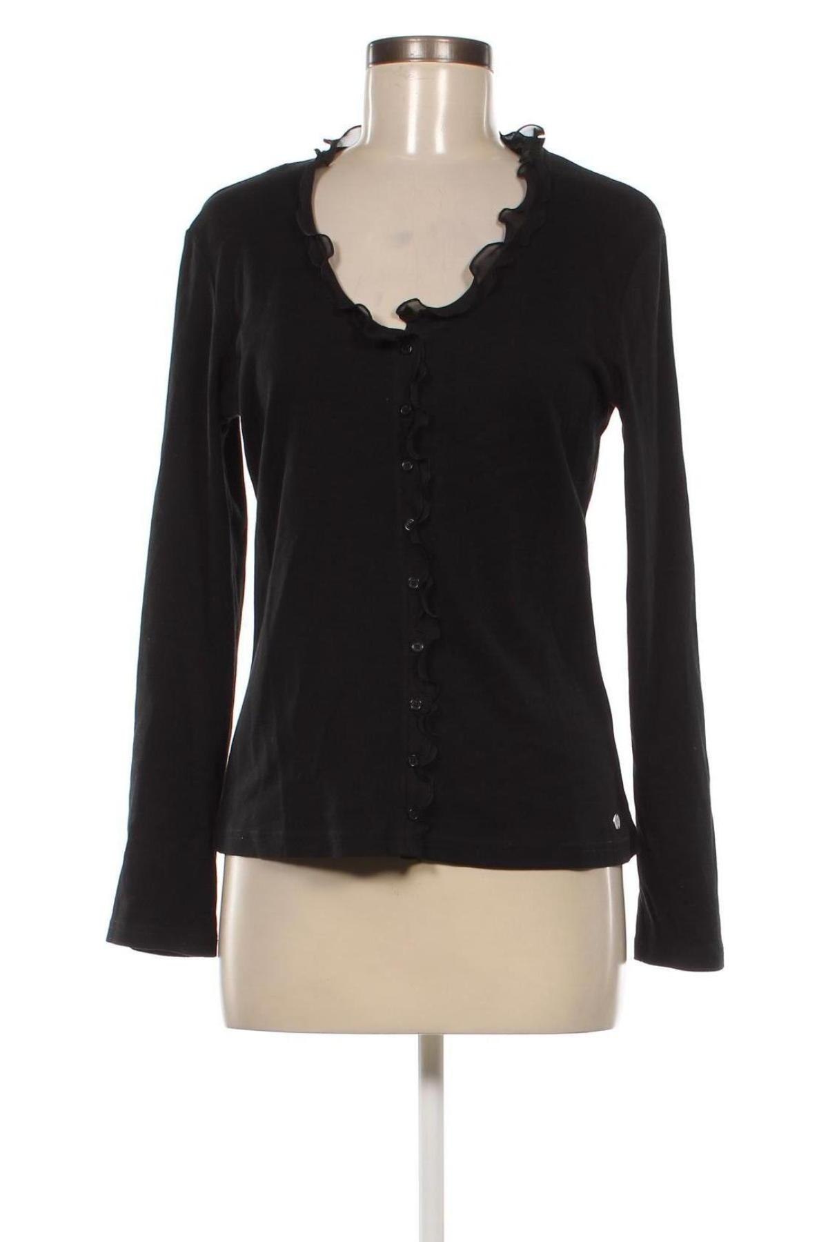 Дамска блуза Street One, Размер L, Цвят Черен, Цена 34,10 лв.