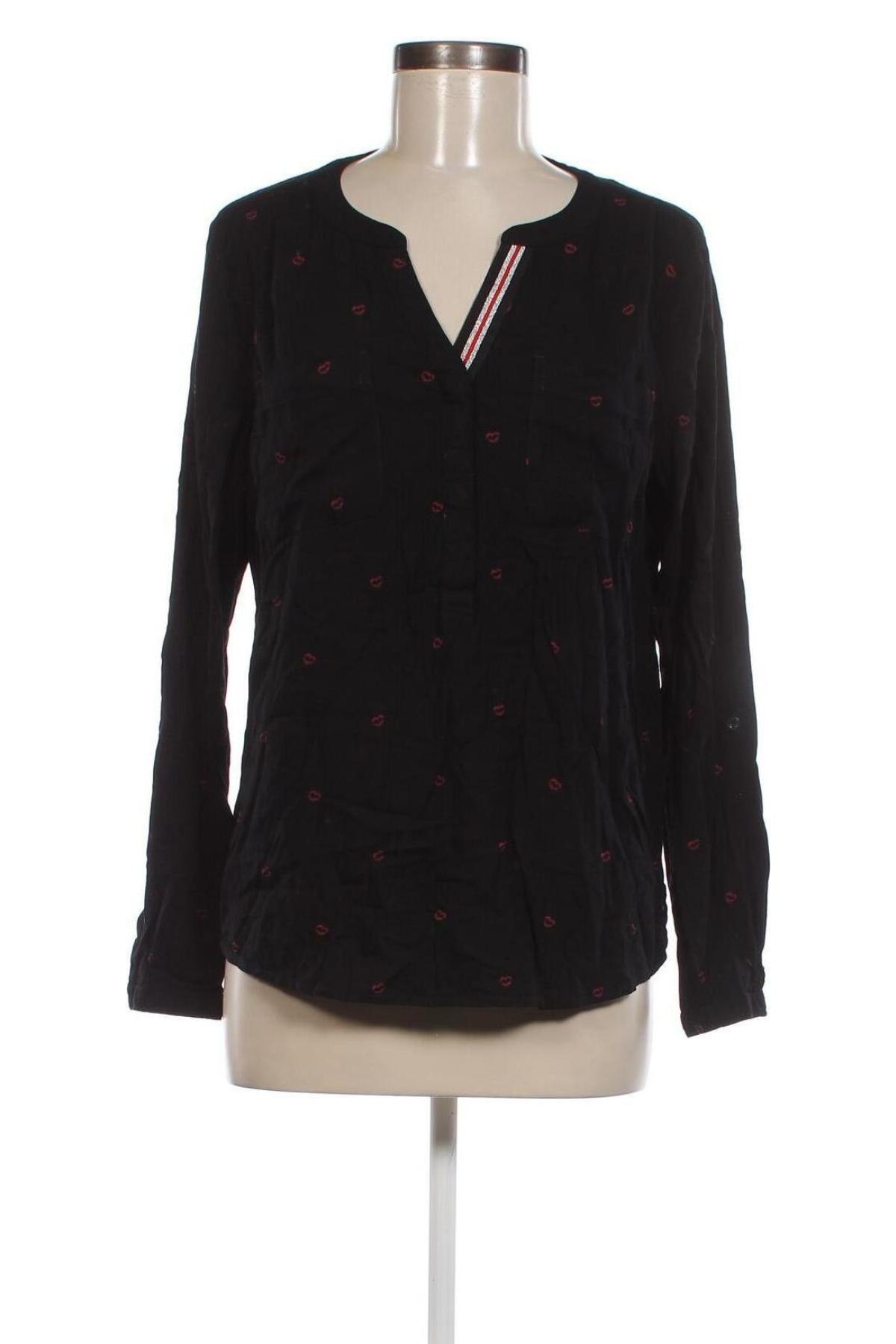 Γυναικεία μπλούζα Street One, Μέγεθος M, Χρώμα Μαύρο, Τιμή 5,91 €