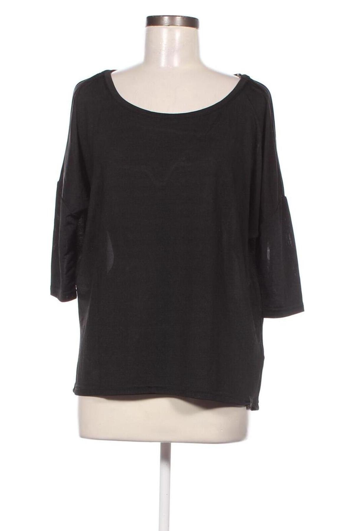 Дамска блуза Supertrash, Размер L, Цвят Черен, Цена 7,20 лв.