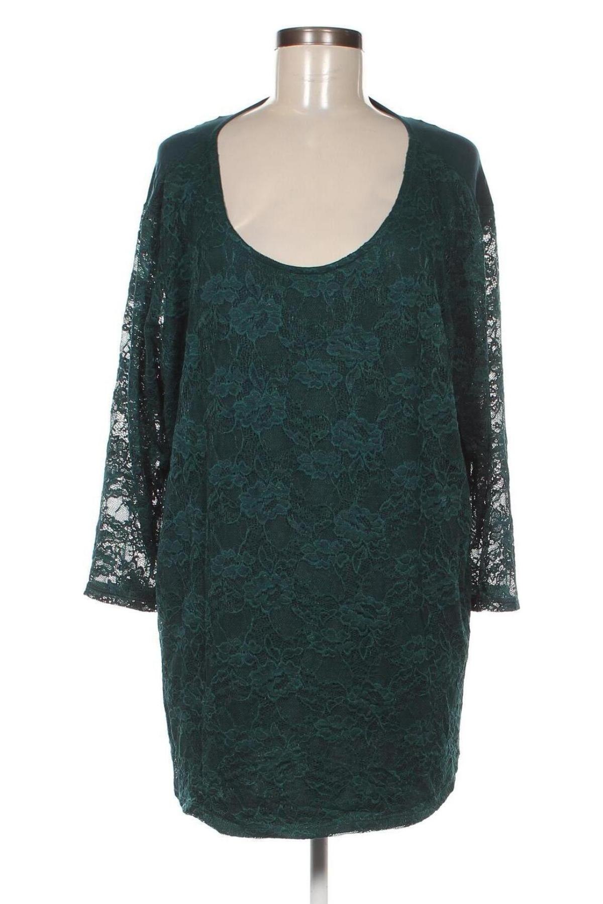 Γυναικεία μπλούζα Thea, Μέγεθος XXL, Χρώμα Πράσινο, Τιμή 14,72 €